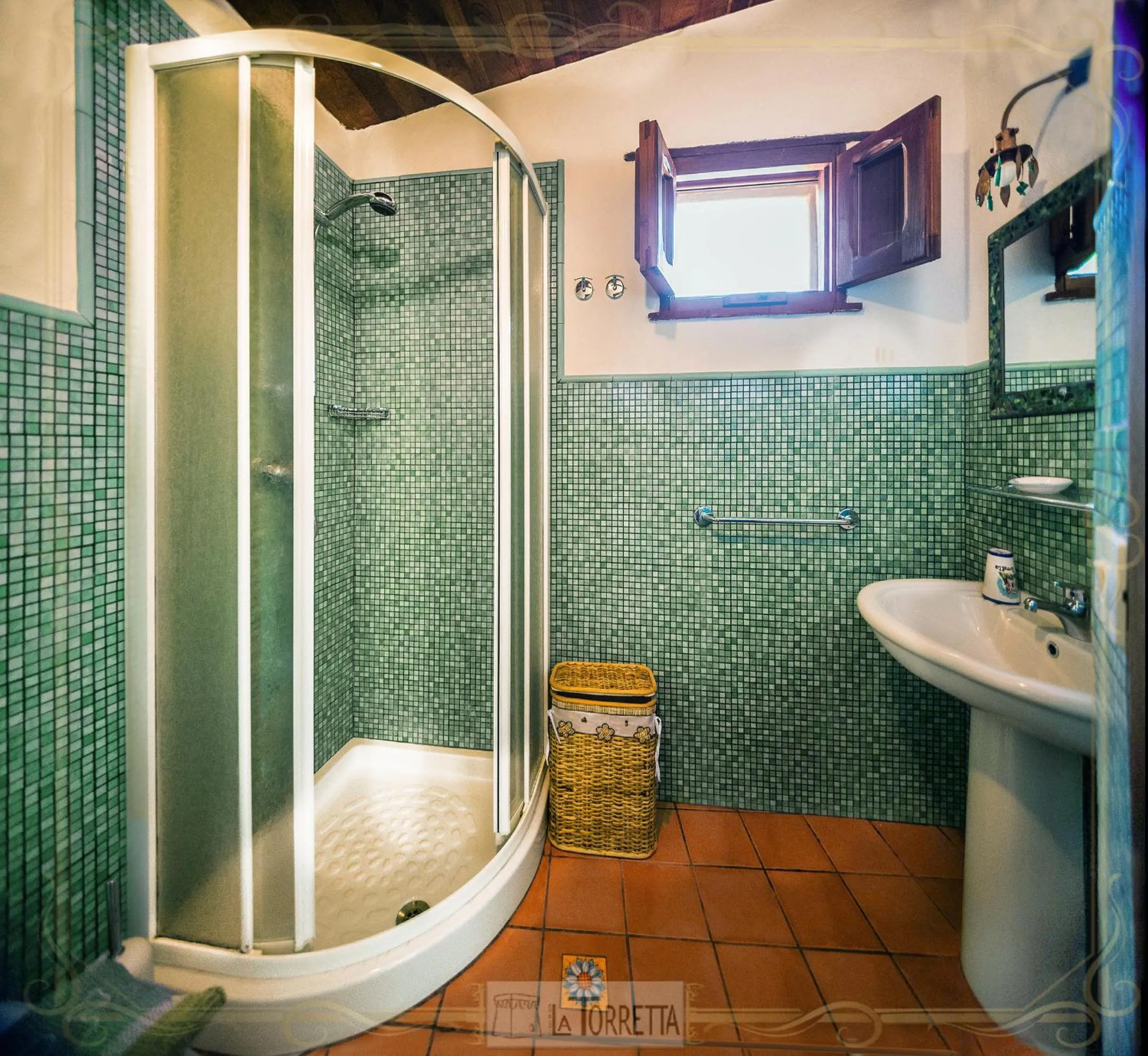 Bathroom in B&B La Torretta