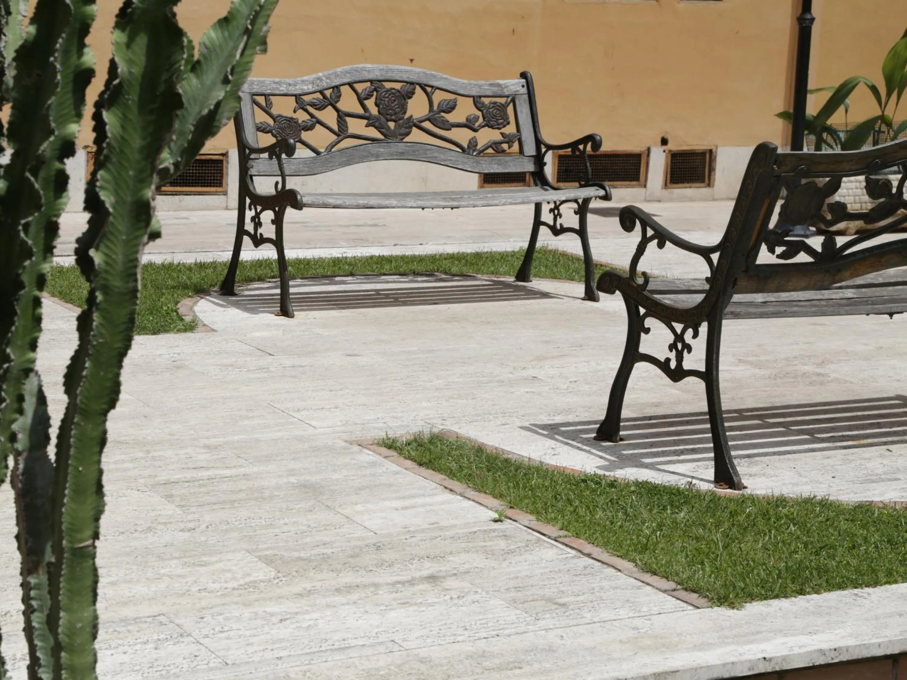 Patio in Guest House Masterintrastevere