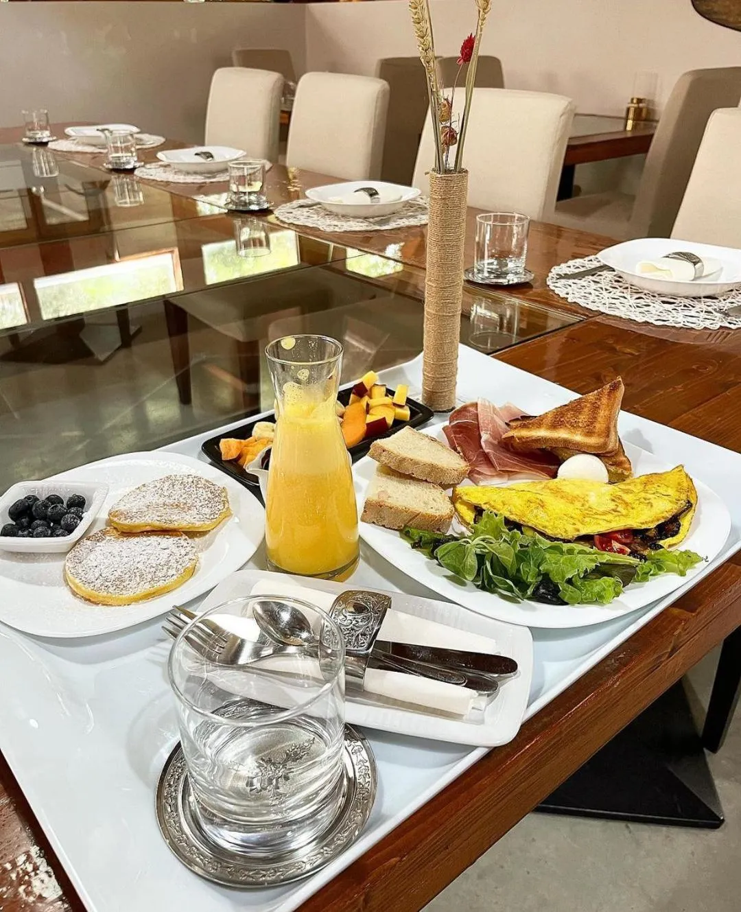 Breakfast in Villa Alba Boutique Hotel