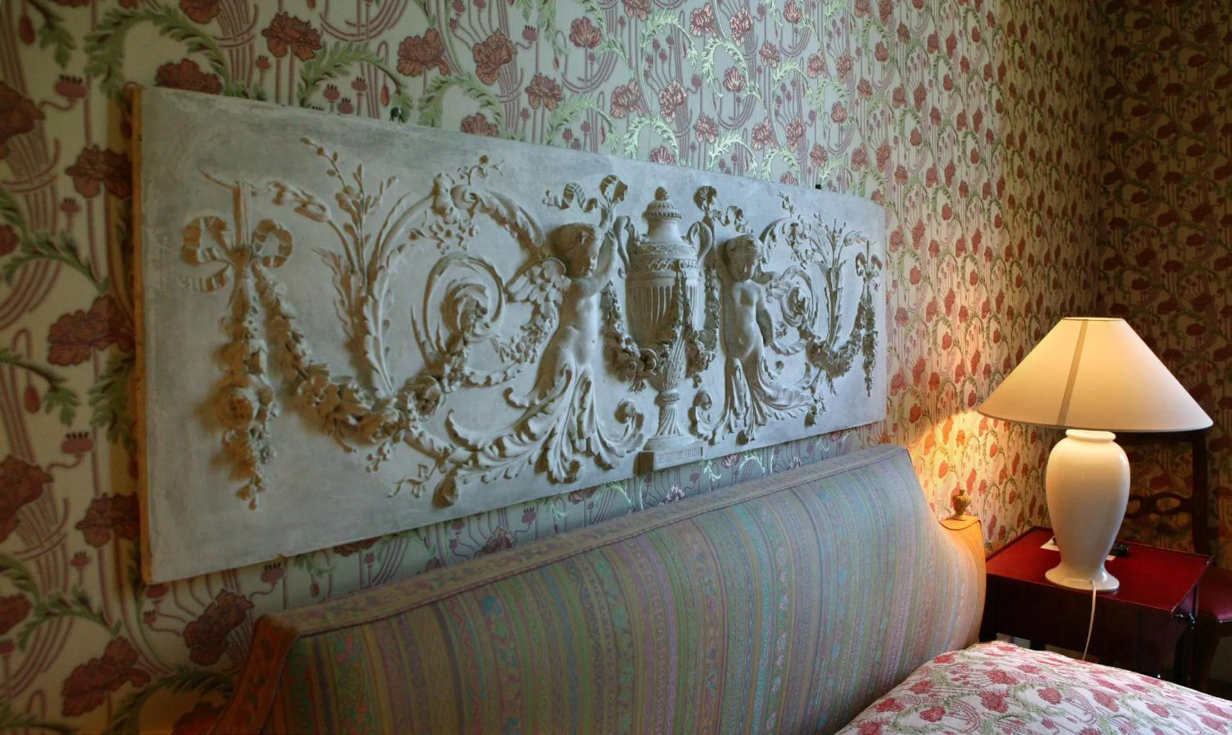 Bedroom, Bed in Le Manoir de Bellerive
