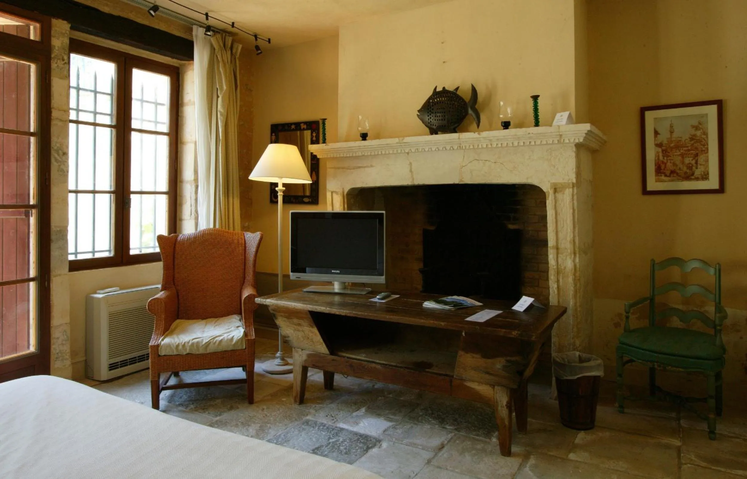 Bedroom in Le Manoir de Bellerive