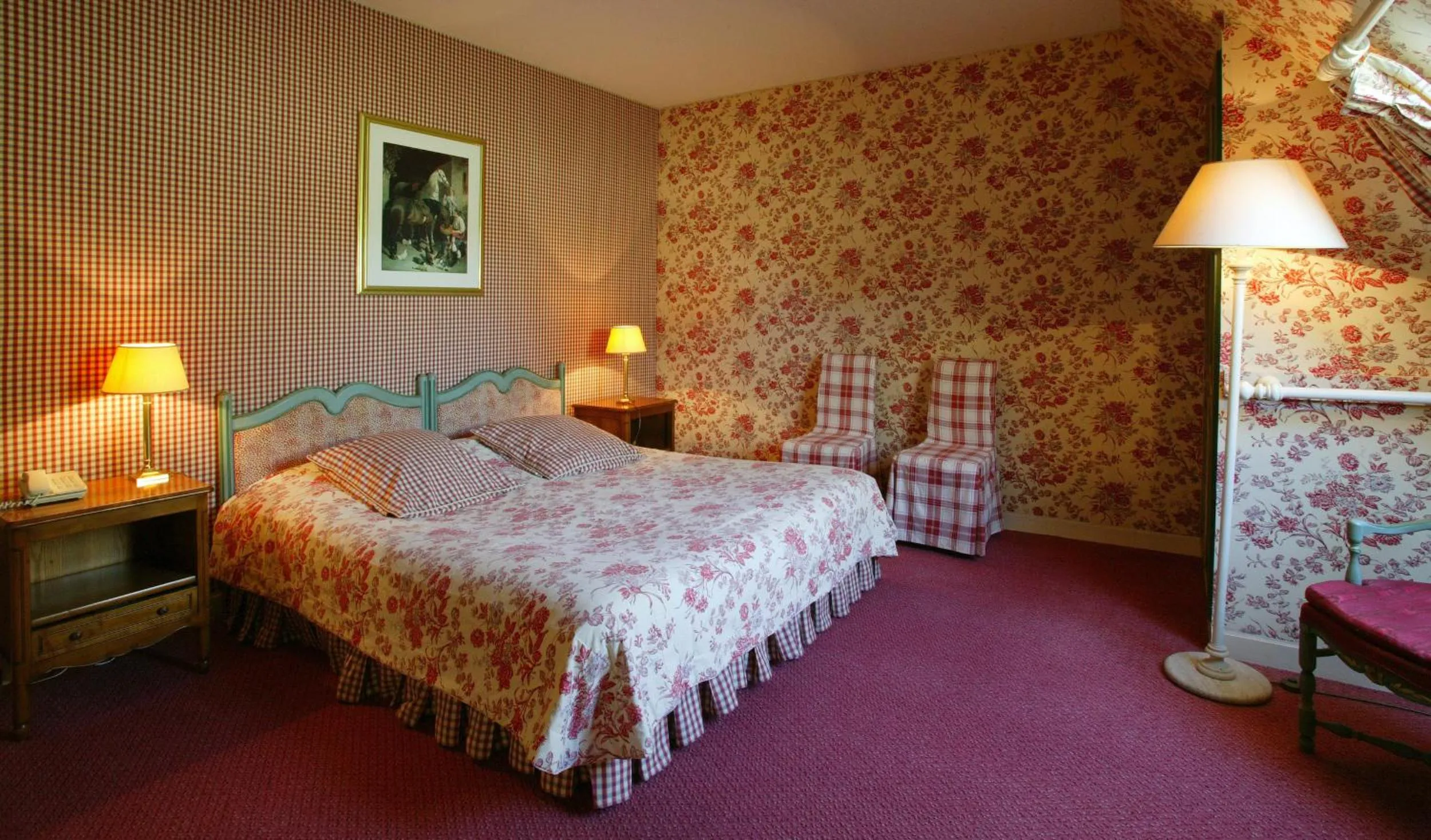 Bedroom, Bed in Le Manoir de Bellerive