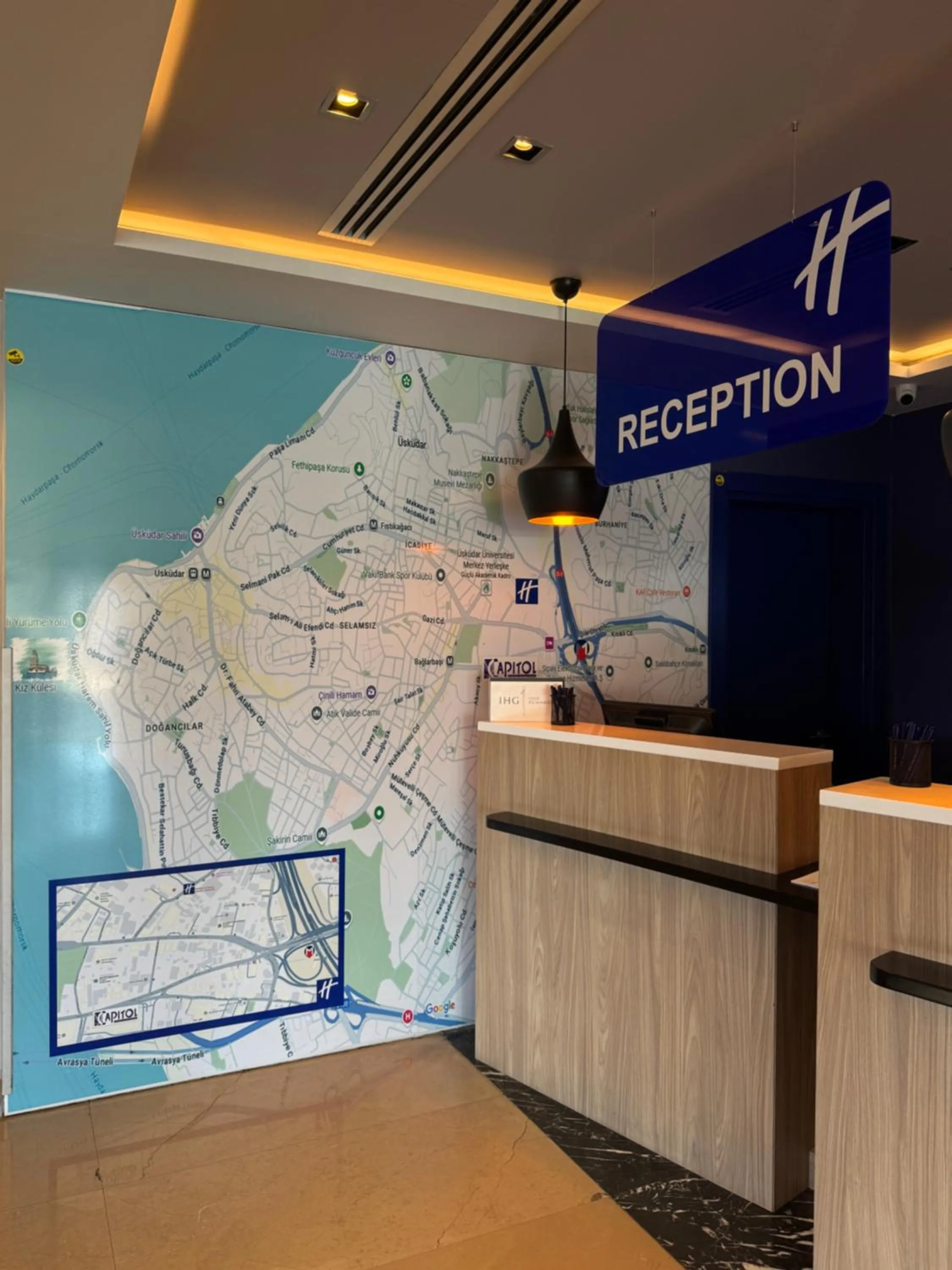 Lobby or reception in Holiday Inn Express Istanbul-Altunizade by IHG