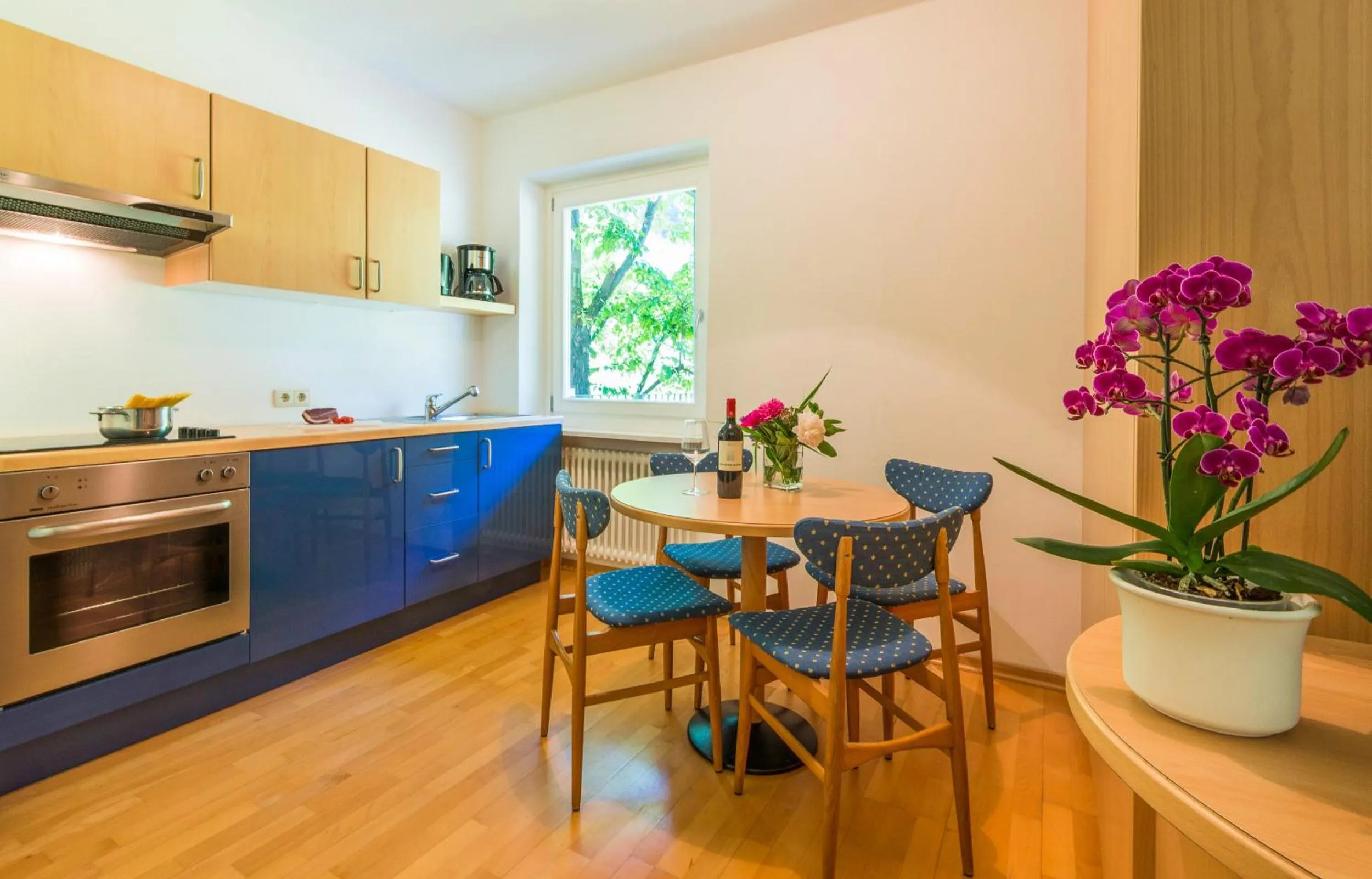 Kitchen or kitchenette in Pension Gruenwald