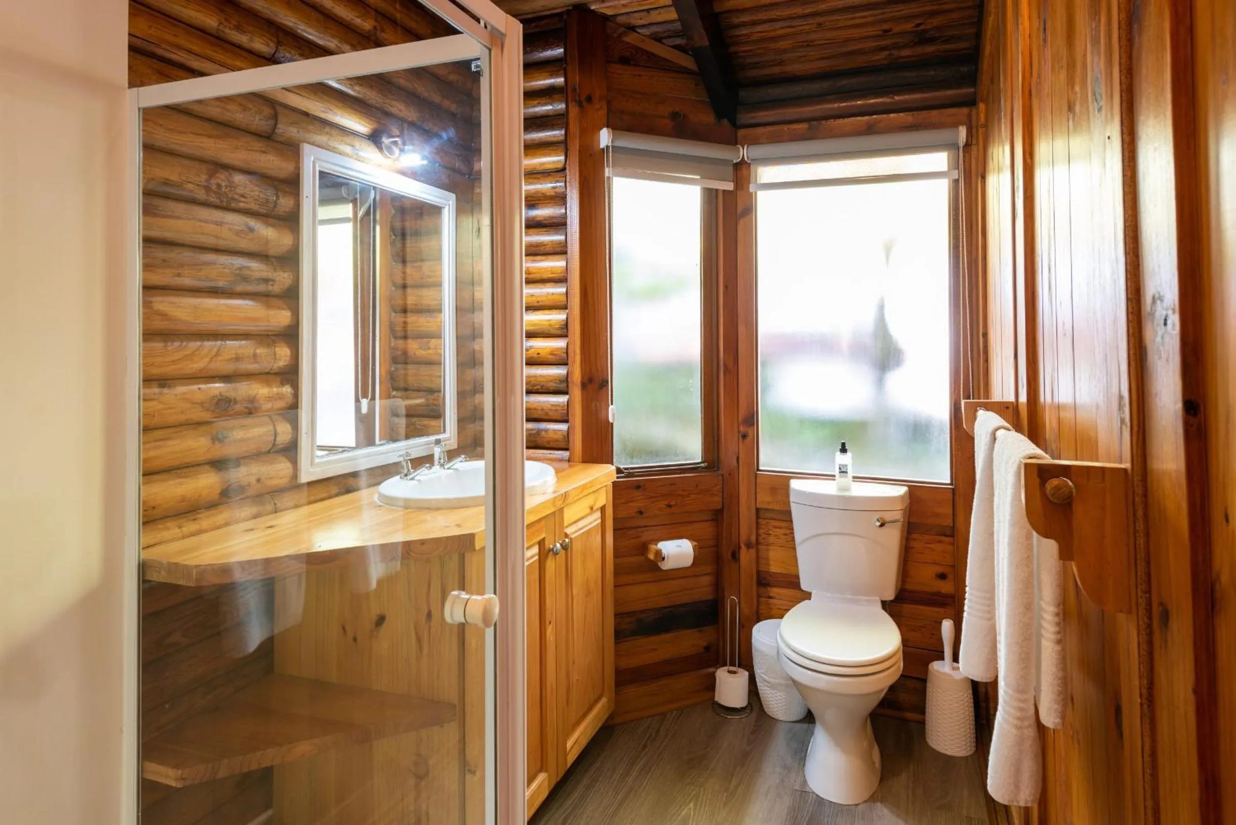 Toilet in Under Milkwood Resort