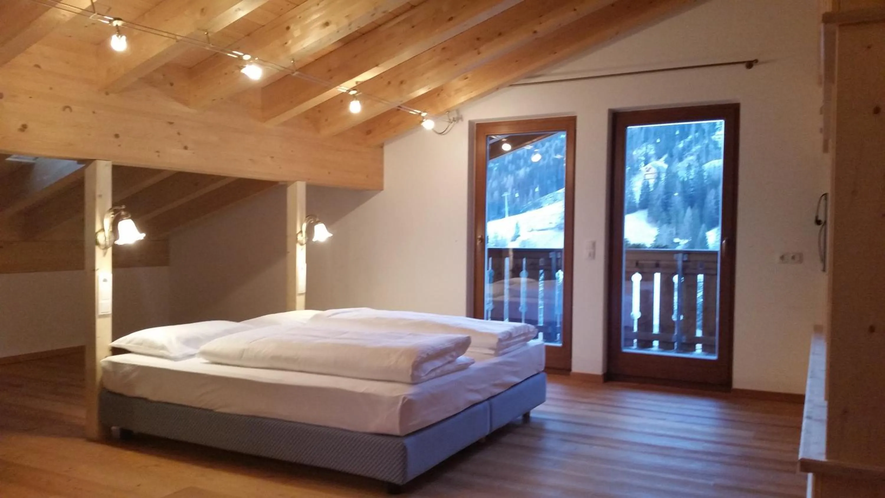 Bedroom, Bed in Family and Wellness Residence Ciasa Antersies