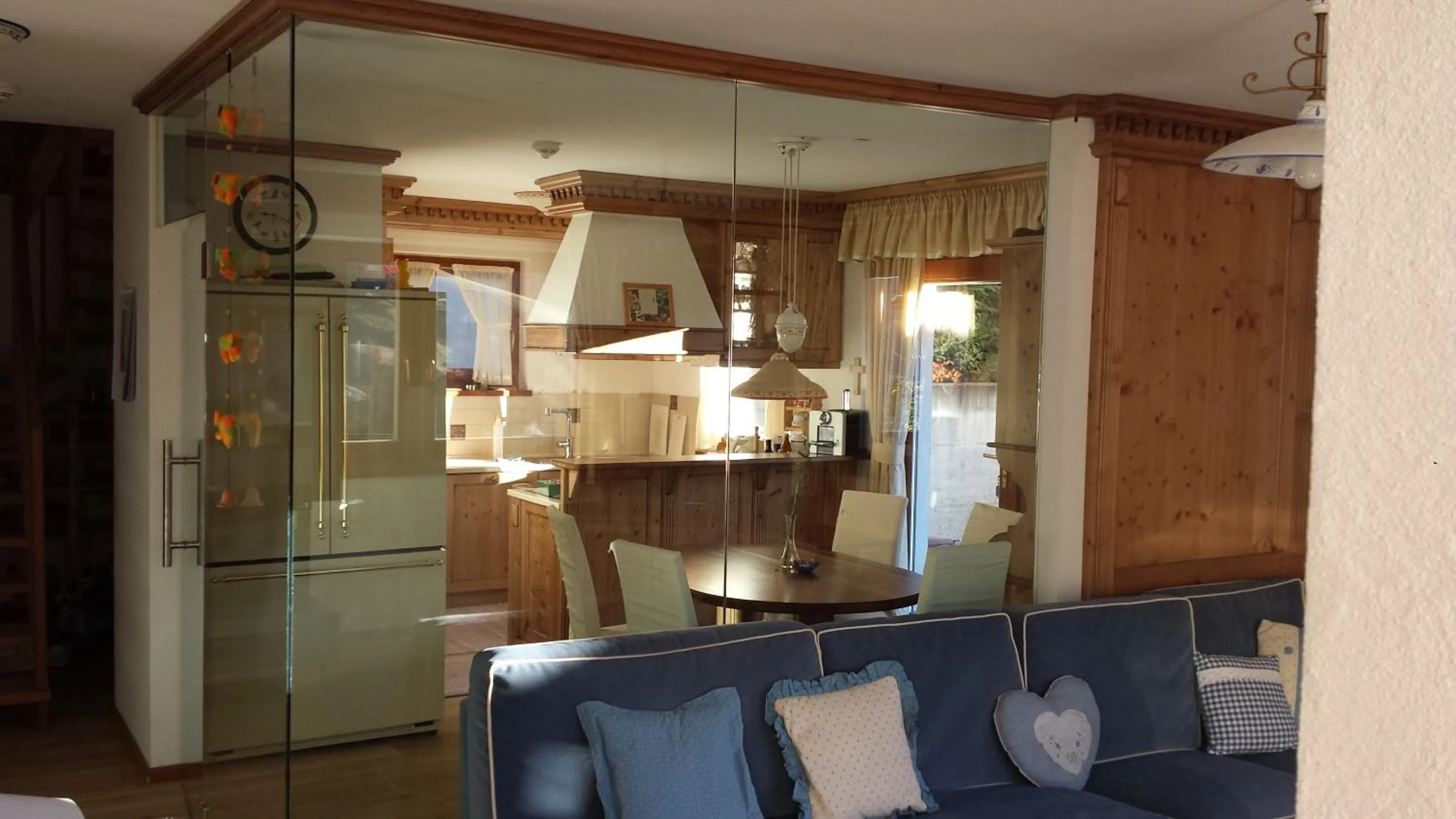 Living room in Family and Wellness Residence Ciasa Antersies