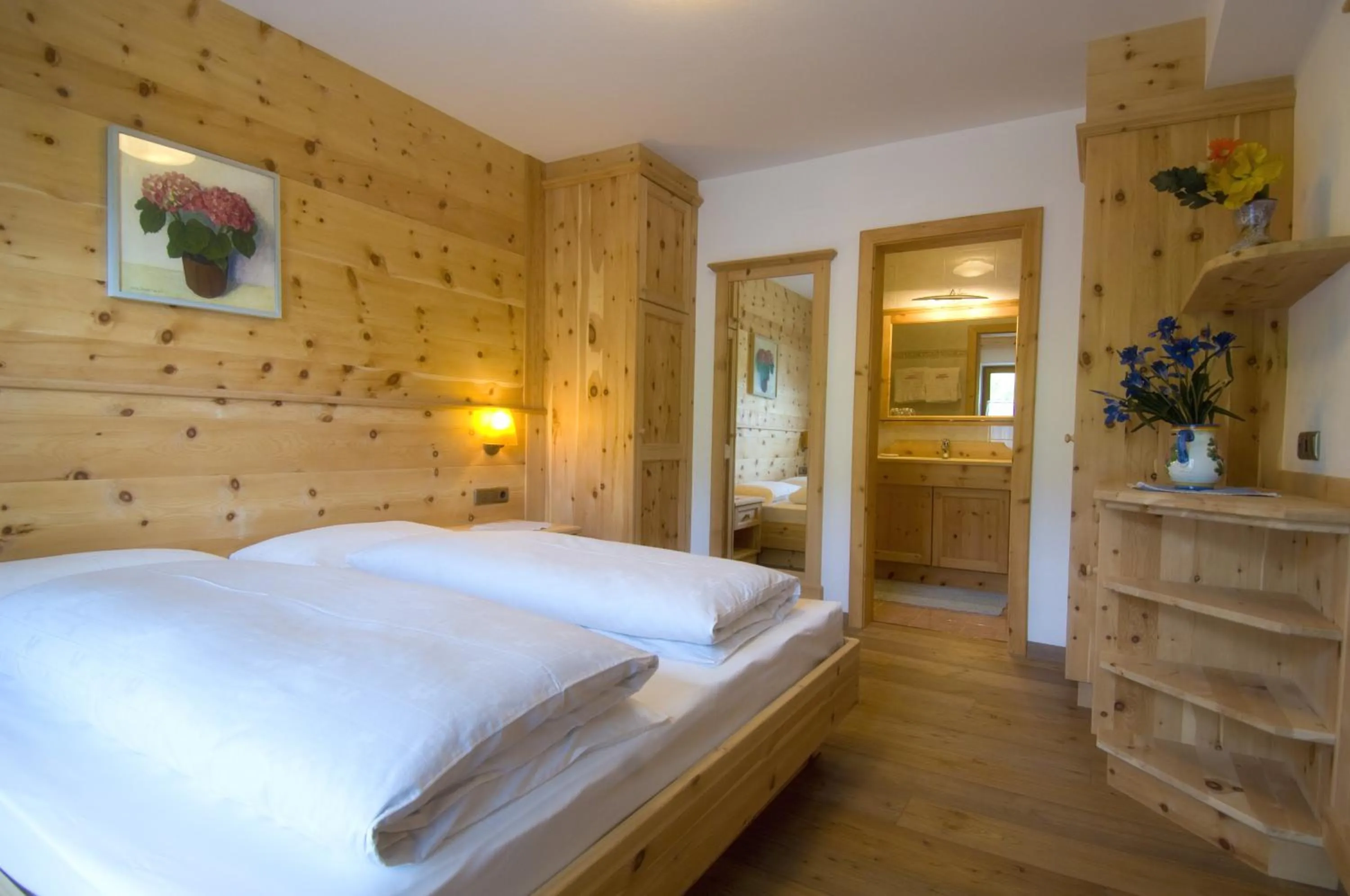 Bedroom, Bed in Family and Wellness Residence Ciasa Antersies