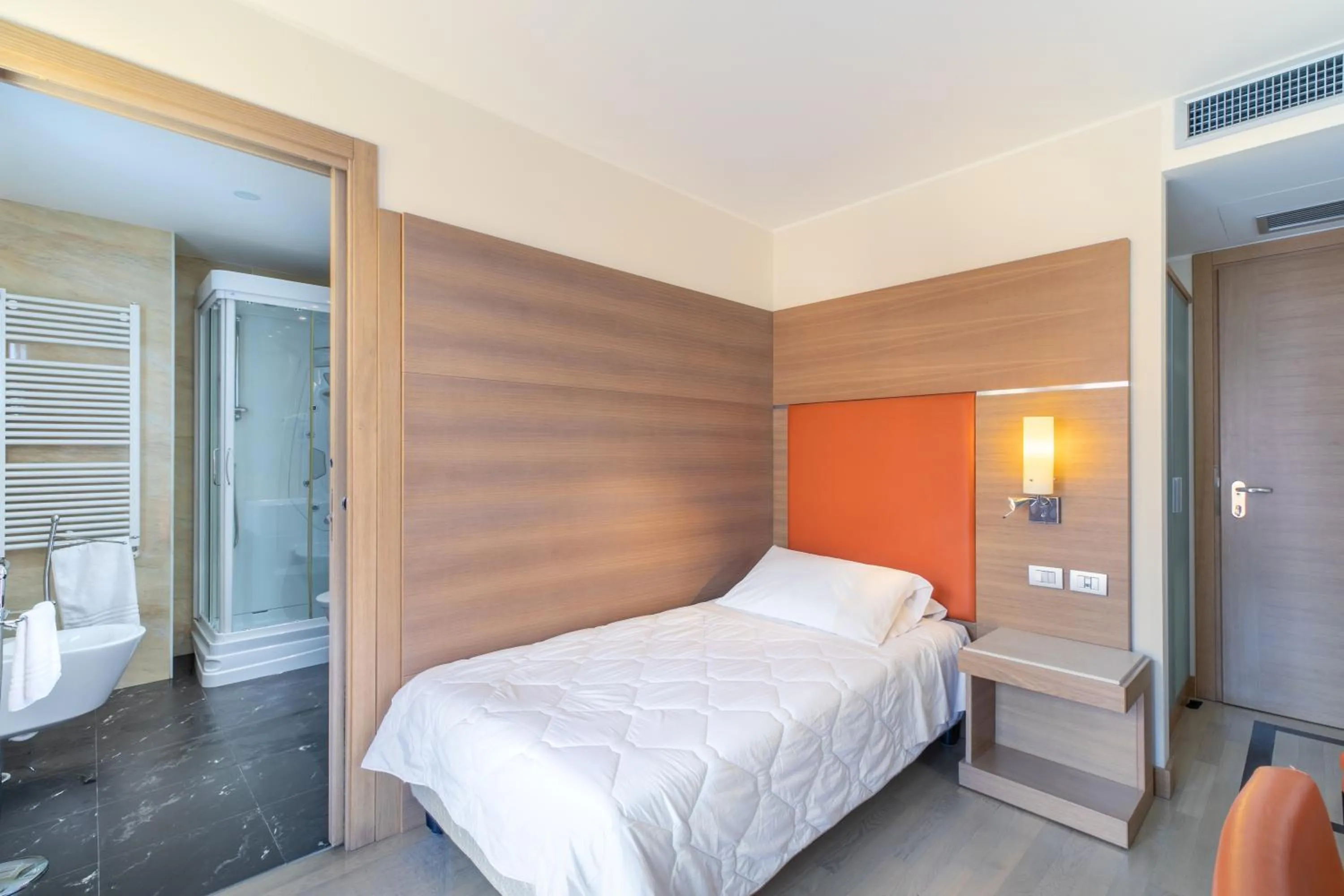 Bed in Hotel Villa Doimo