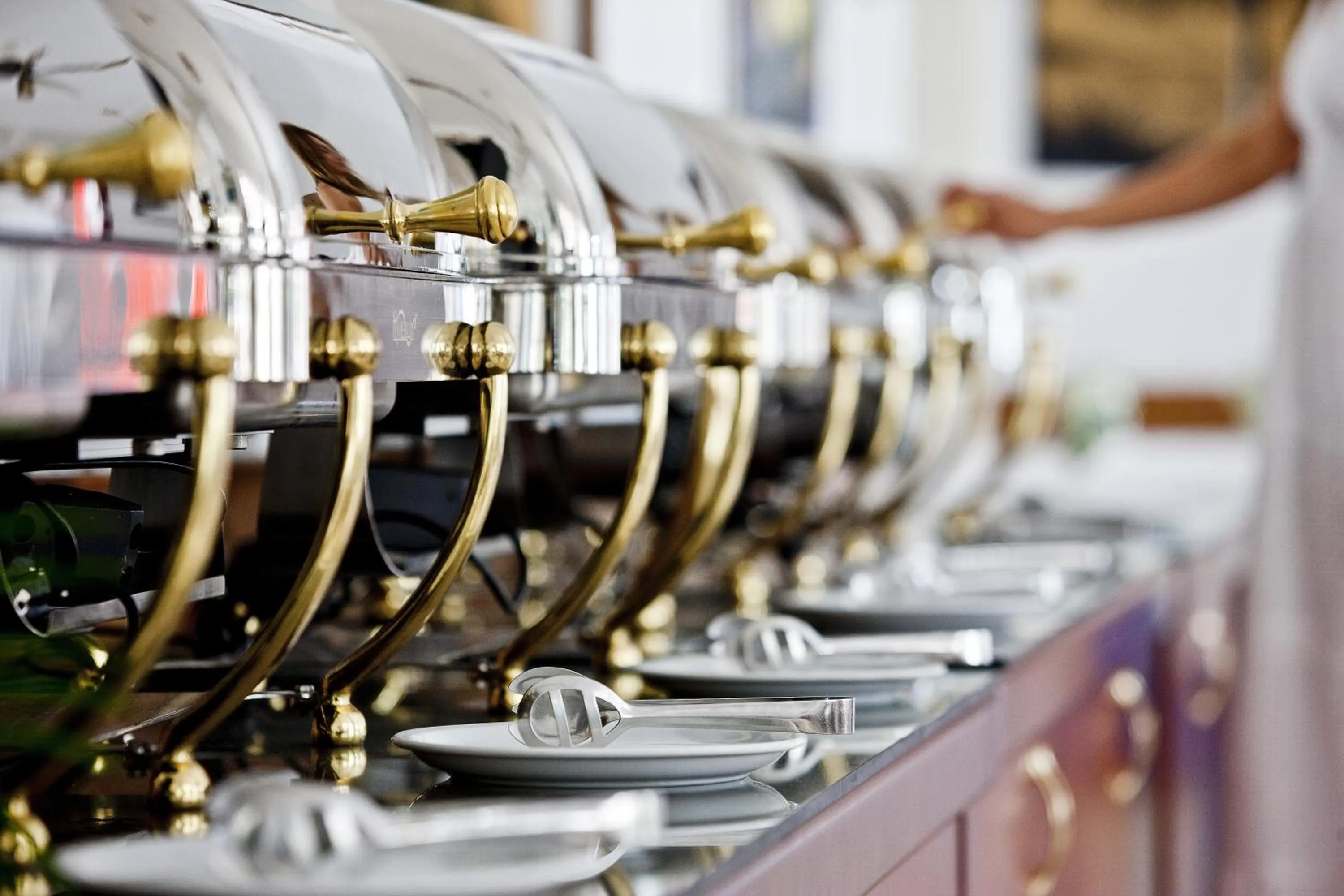 Buffet breakfast in Mrs Chryssana Beach Hotel