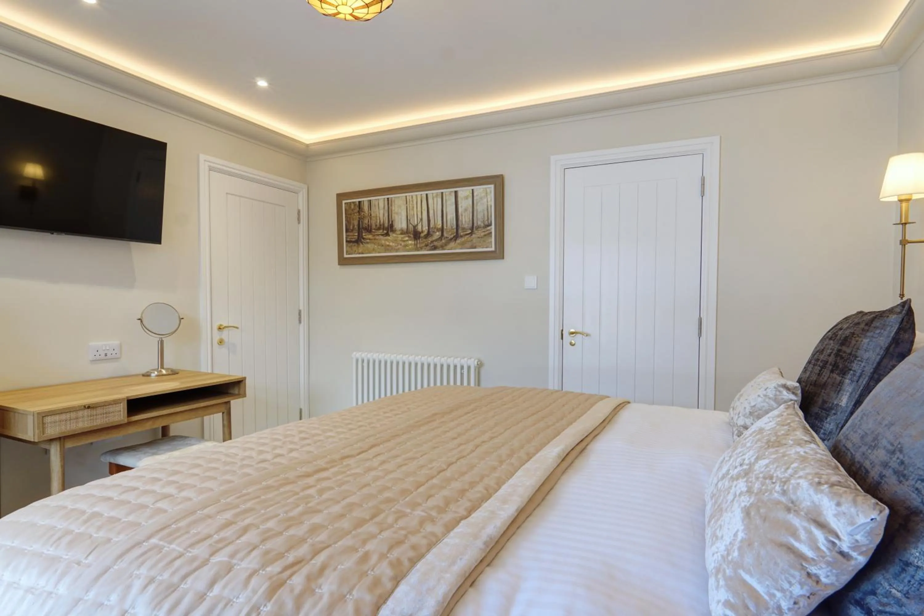 Bed in The Tannochbrae