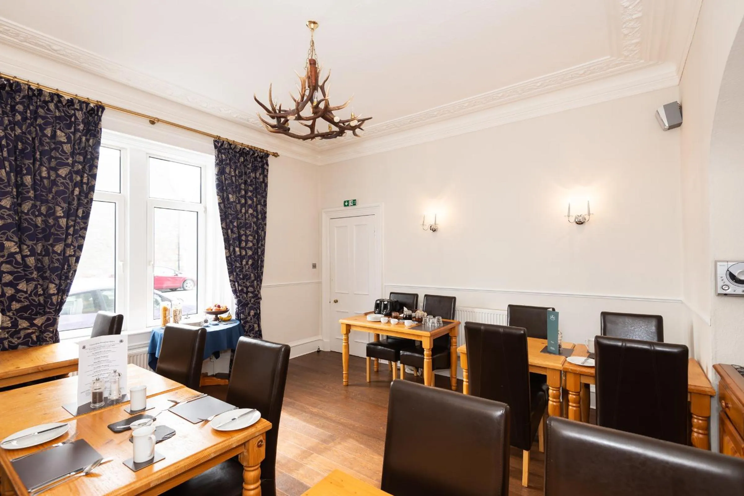 Dining area in The Tannochbrae