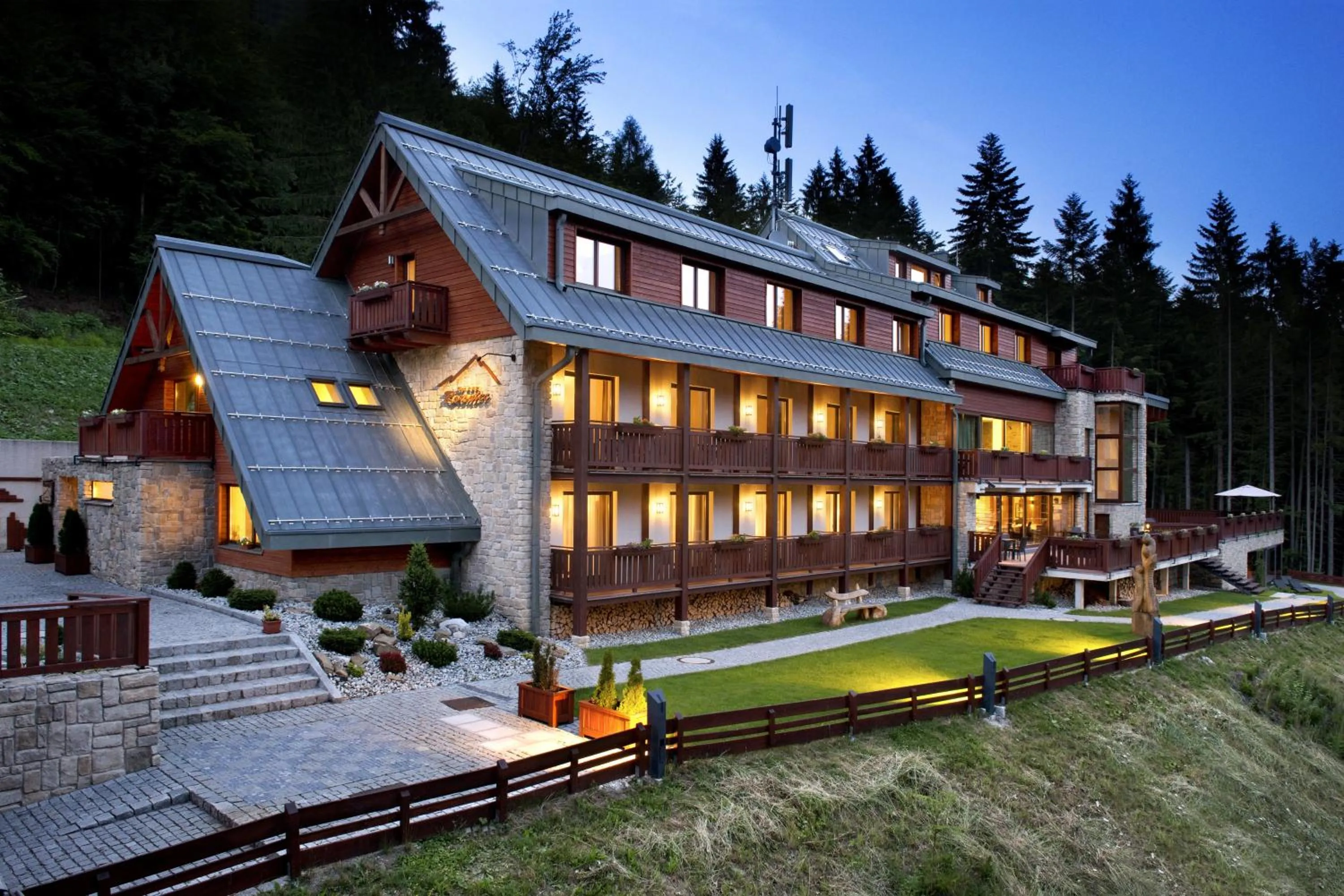 Facade/entrance in Hotel Rozsutec