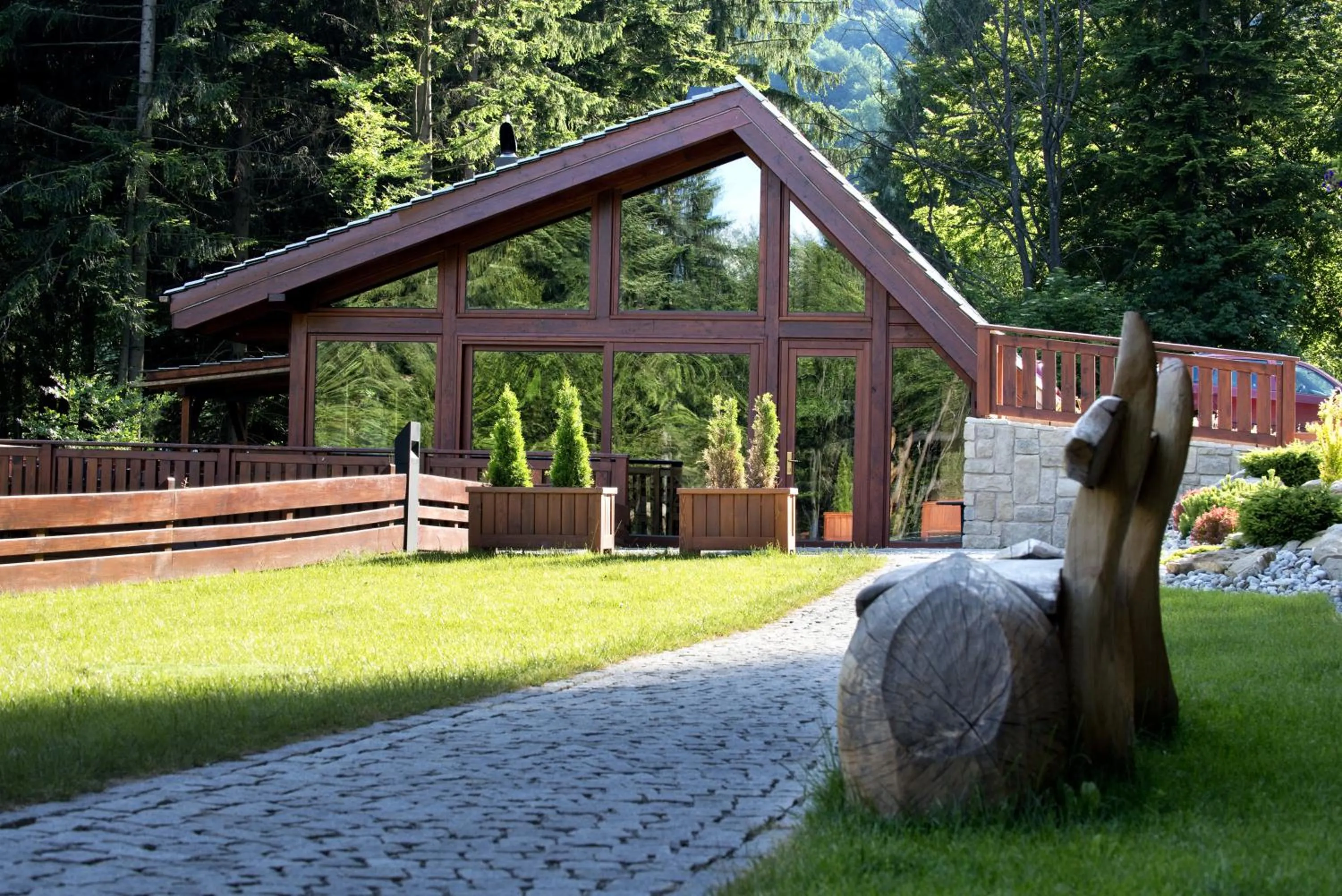 Facade/entrance in Hotel Rozsutec