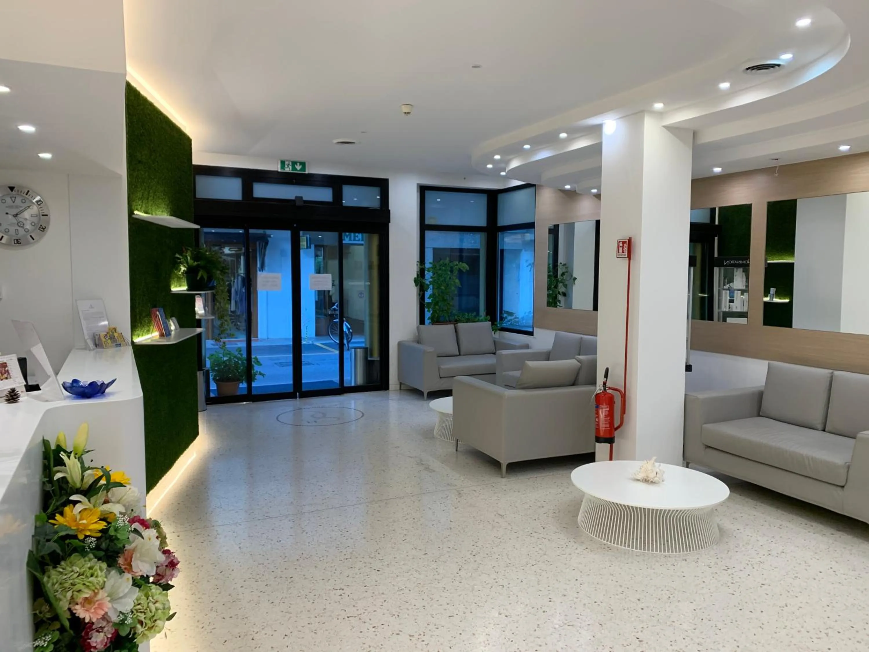 Lobby or reception in Hotel San Carlo