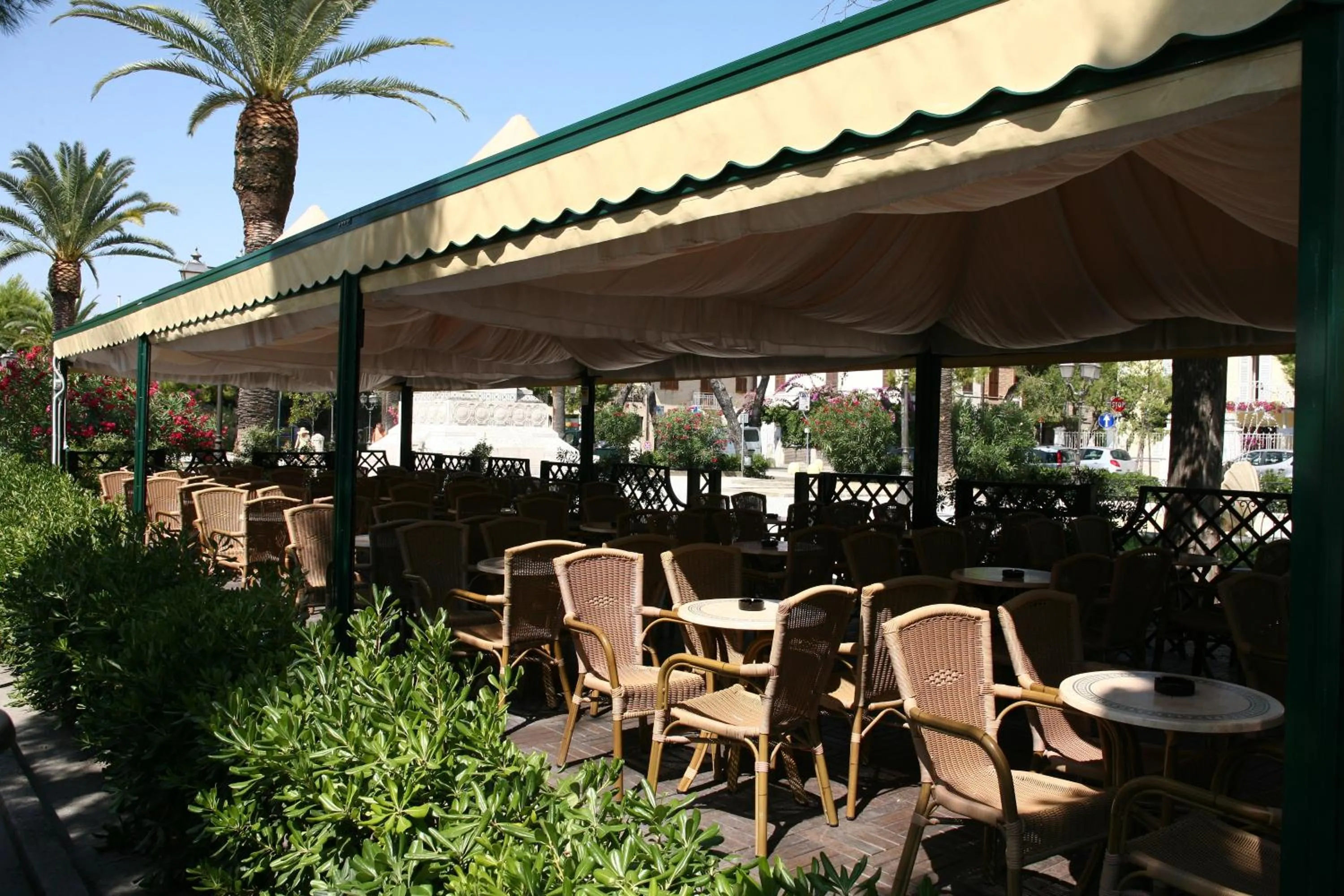 Garden in Hotel Victoria