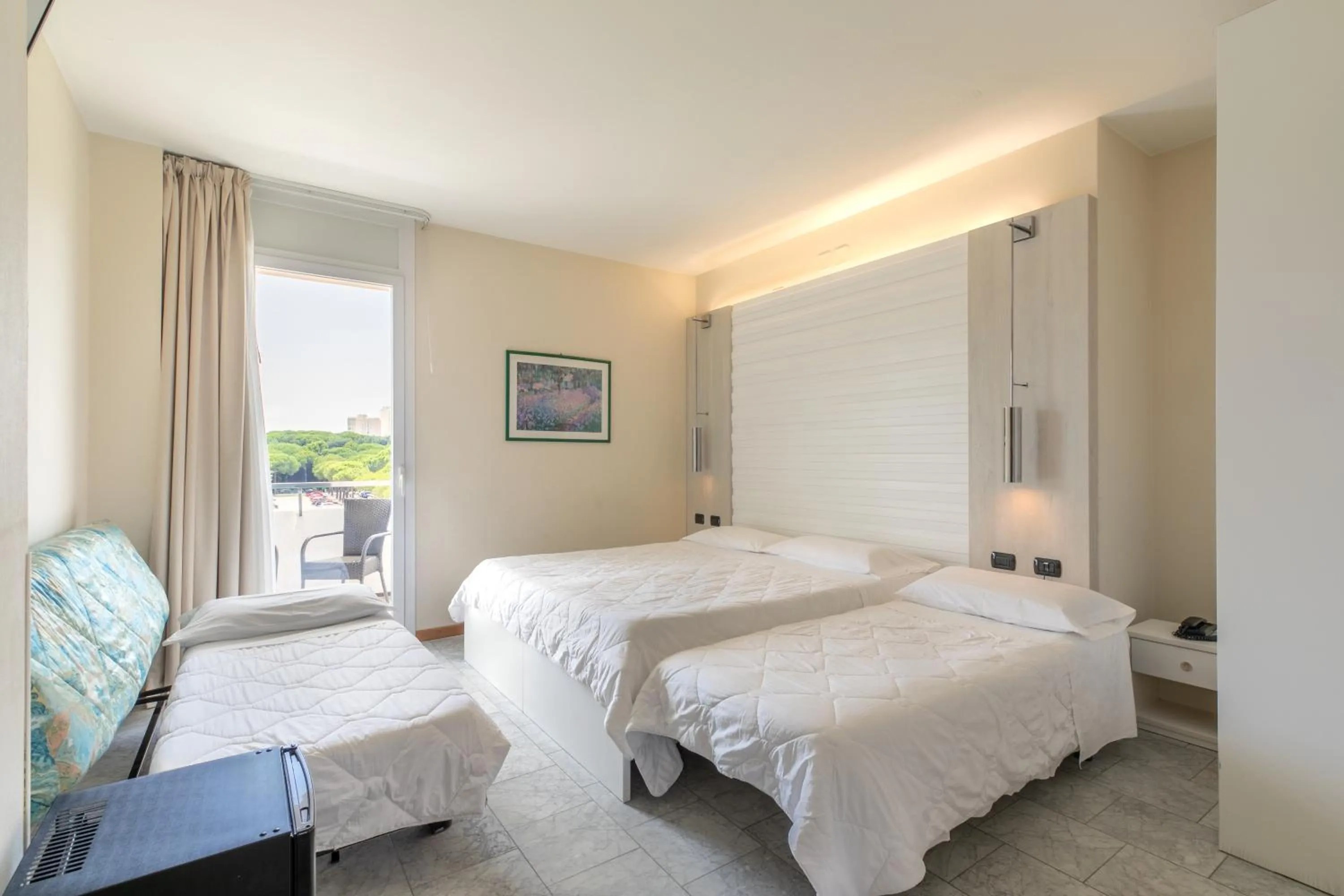 Bed in Hotel Consuelo