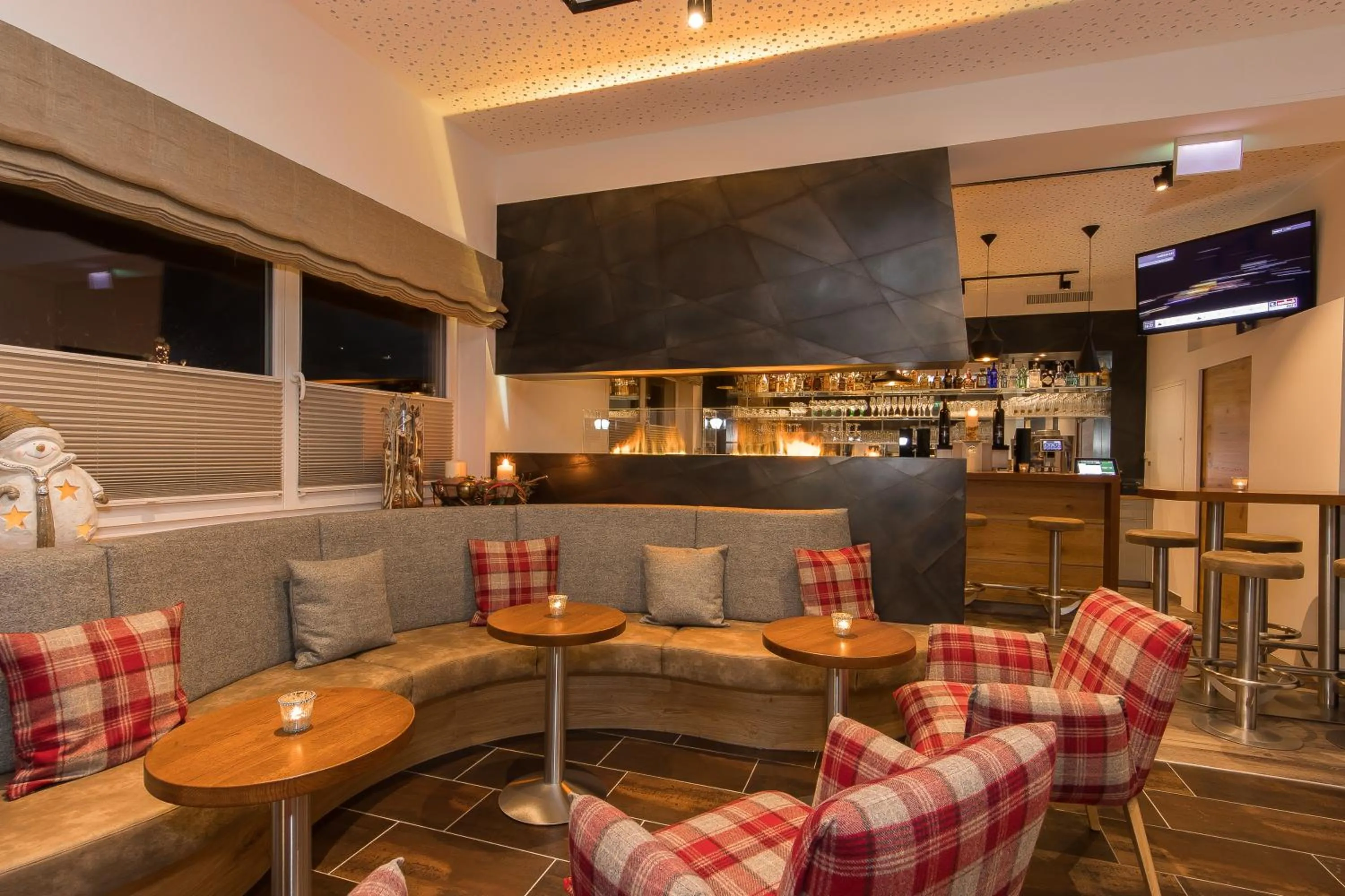 Lounge or bar in Hotel Almrausch