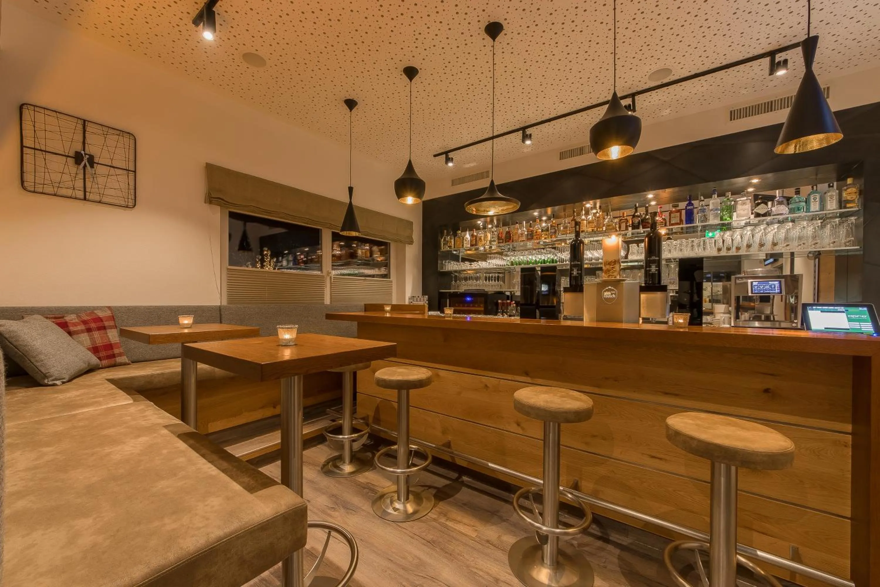Lounge or bar in Hotel Almrausch