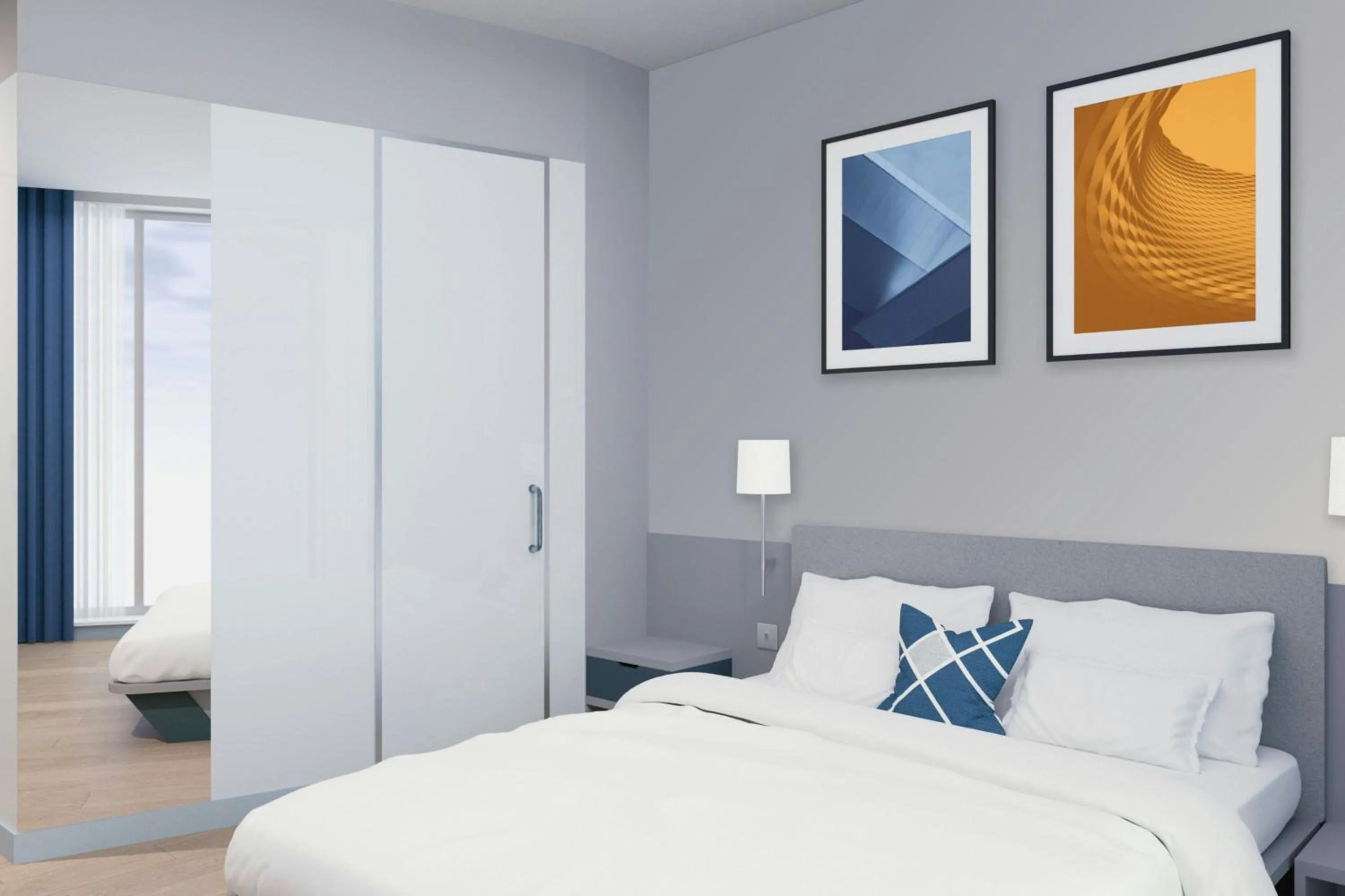 Photo of the whole room, Bed in Sleeperz Hotel Newcastle