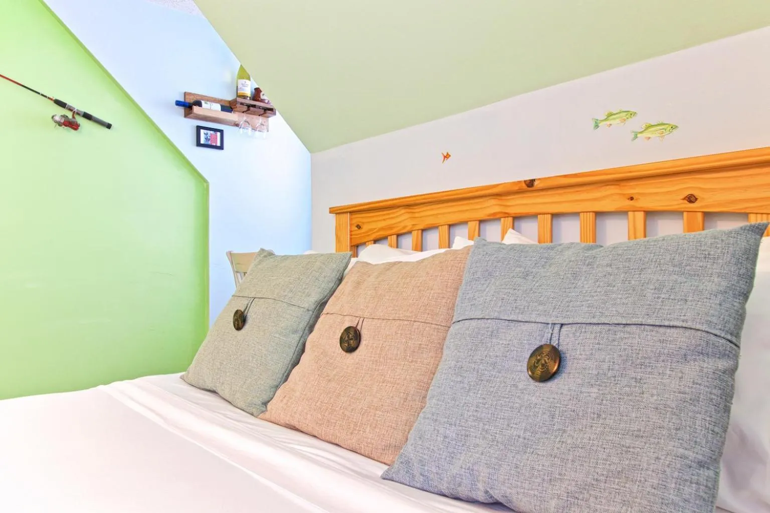 Bed in Blacksburg Bed & Breakfast