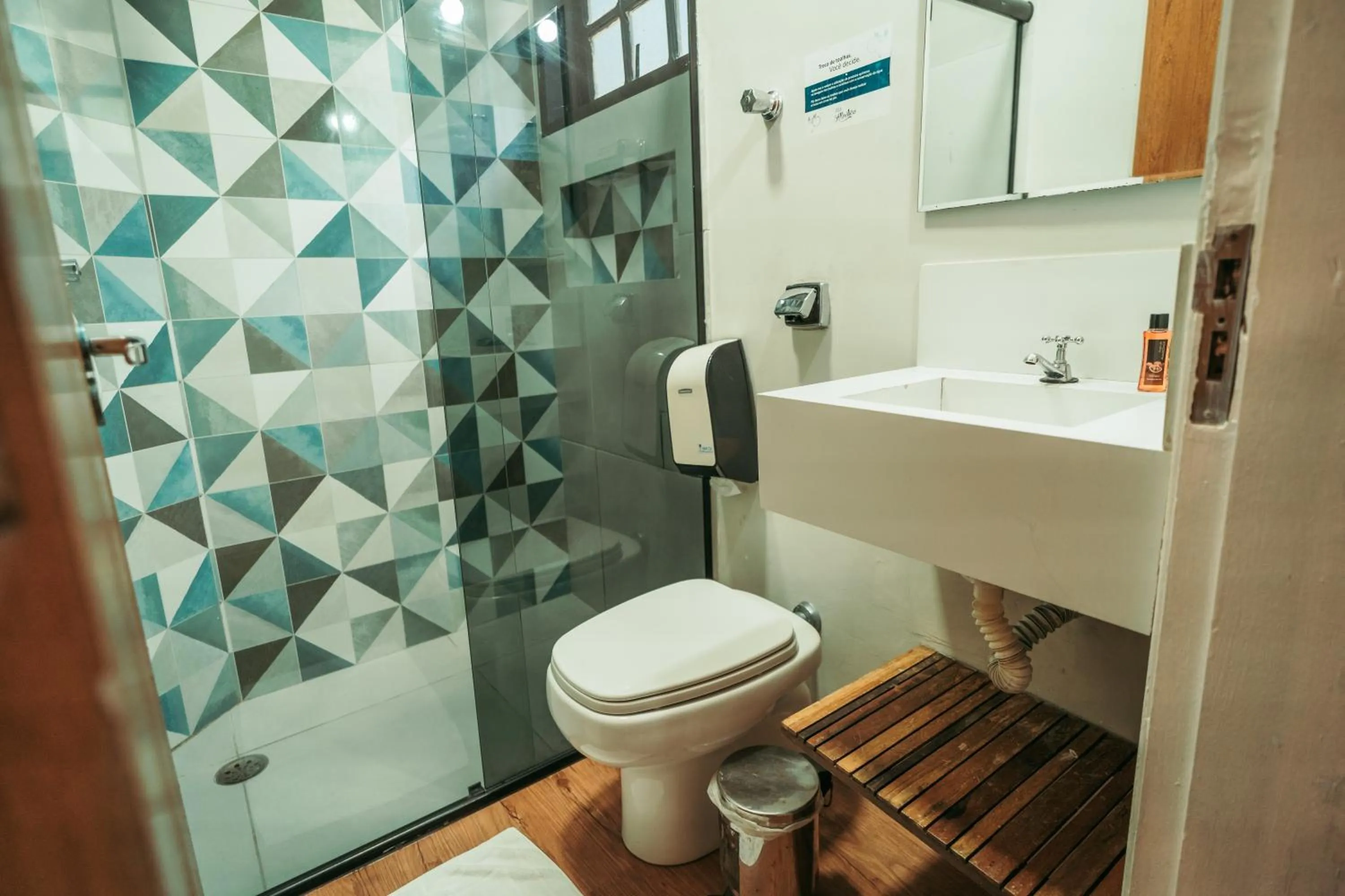 Bathroom in Pousada Villa Atlântica