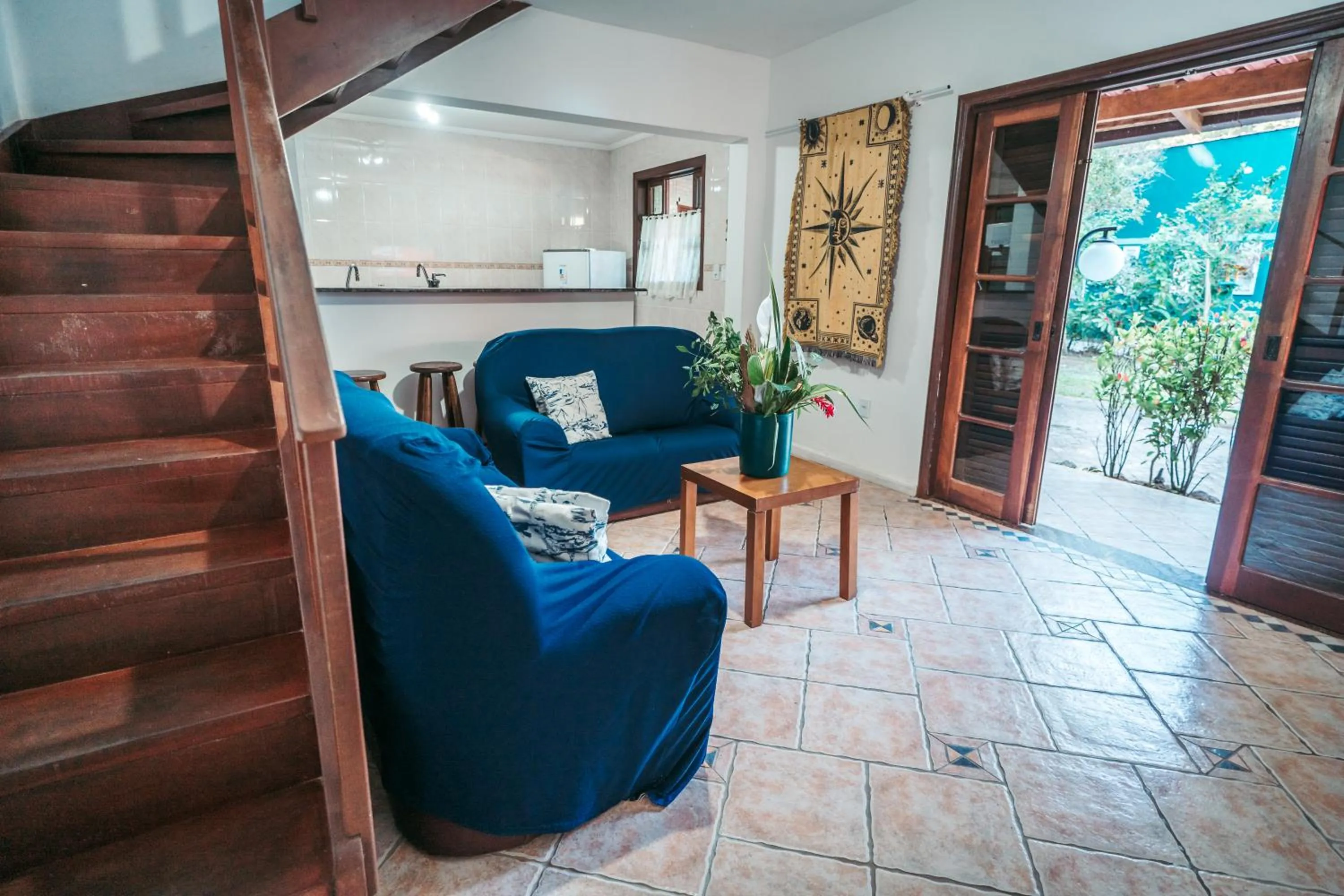 Living room in Pousada Villa Atlântica