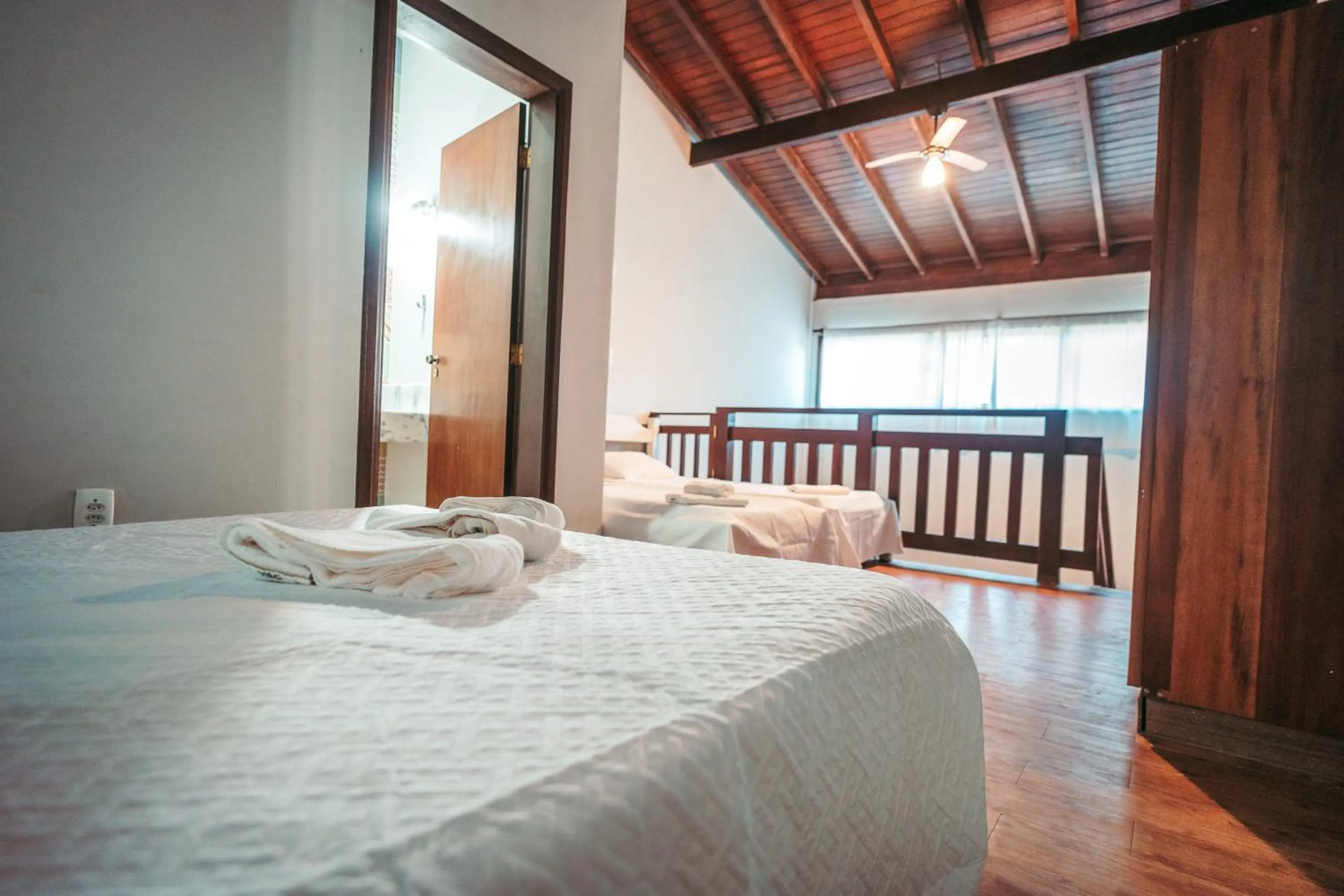 Photo of the whole room, Bed in Pousada Villa Atlântica