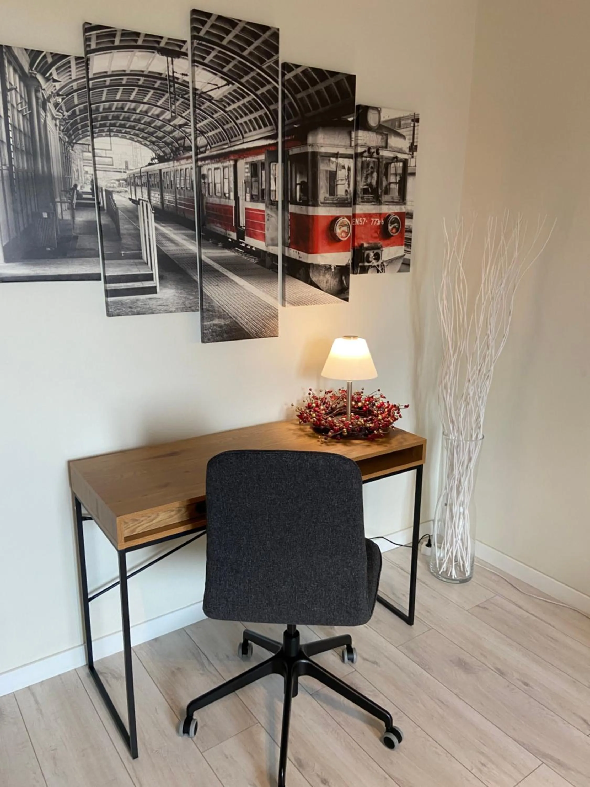Seating area in Good Time Apartments Warsaw - Świętokrzyska