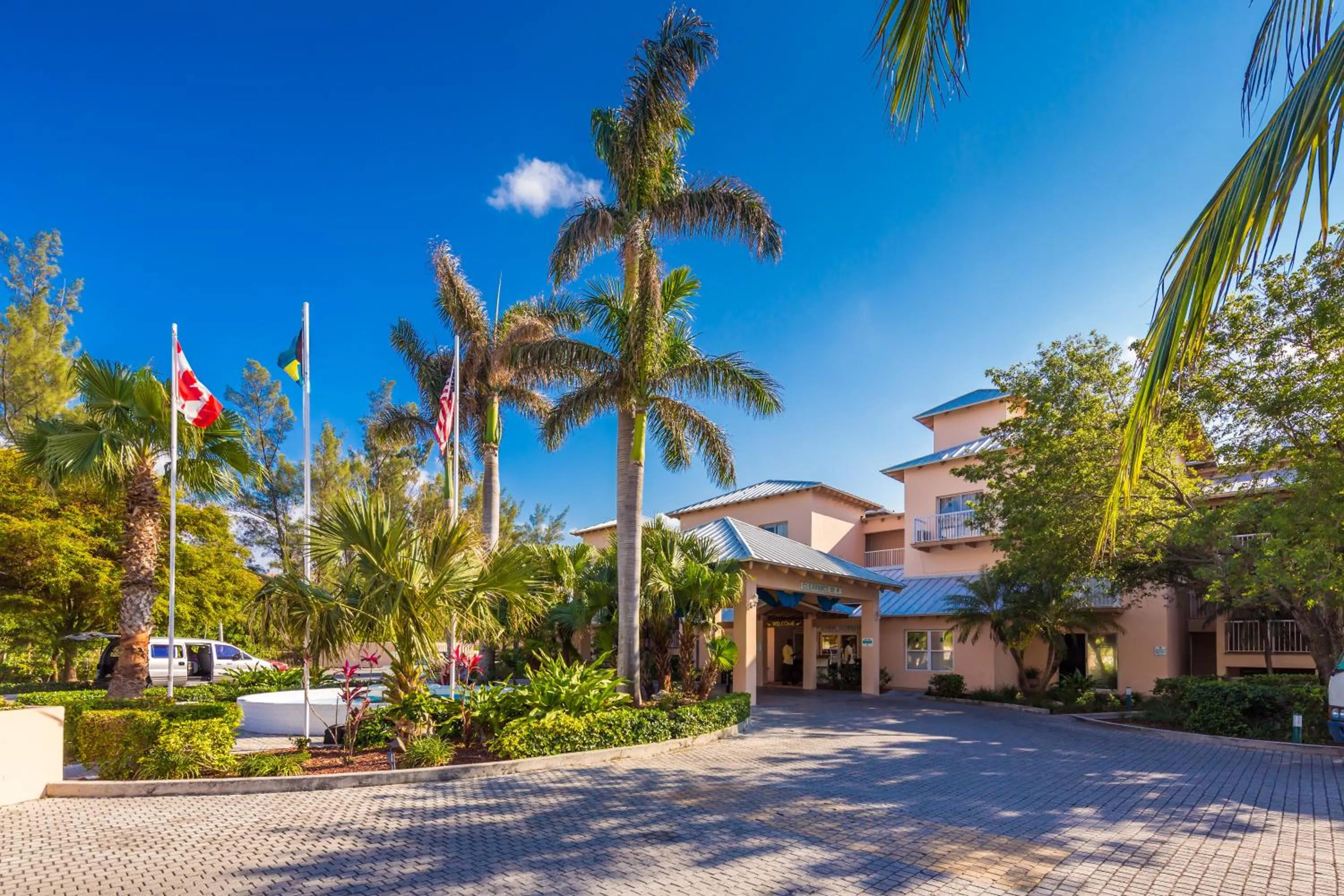 Facade/entrance in Island Seas Resort
