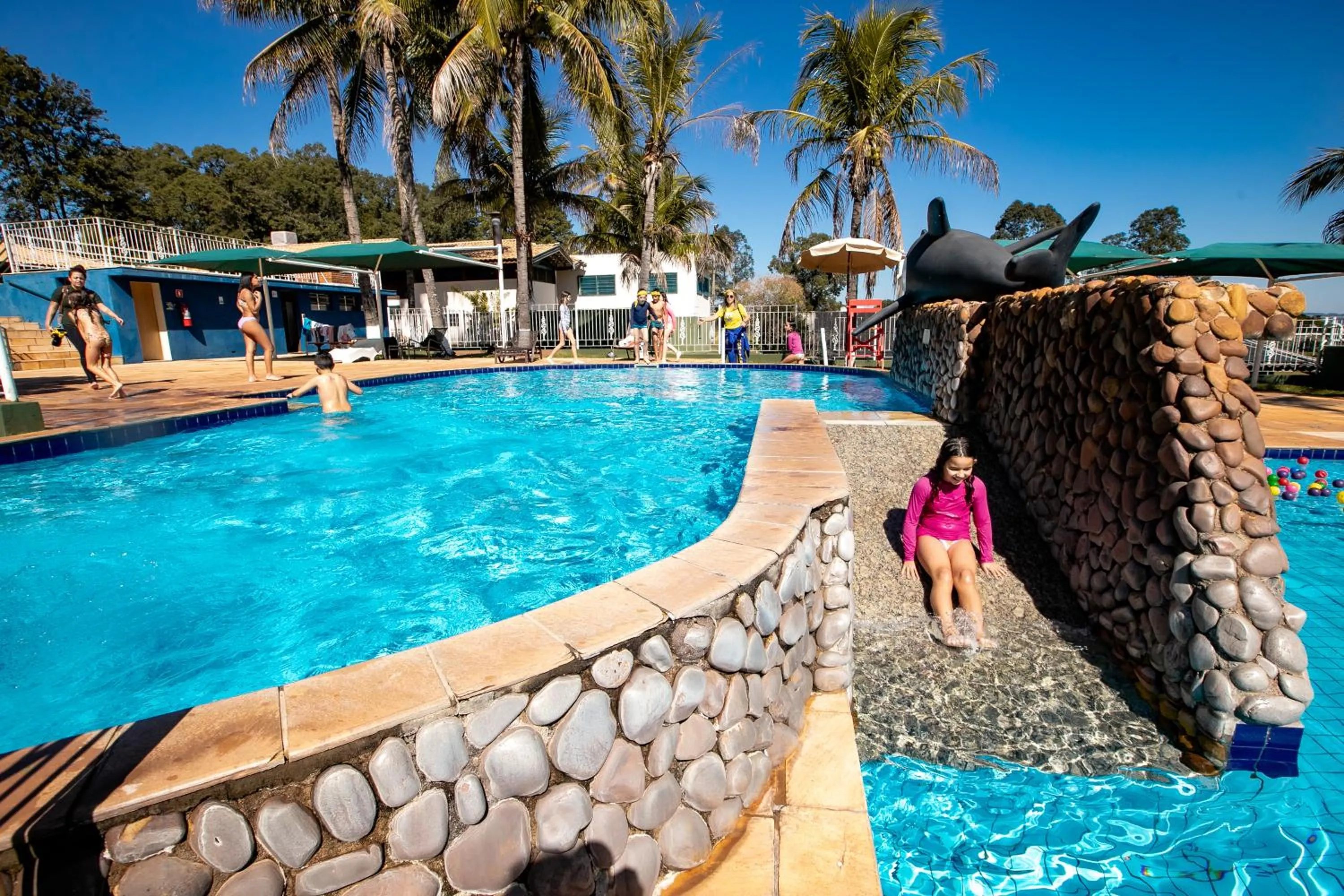 Aqua park in Brotas Eco Hotel Fazenda