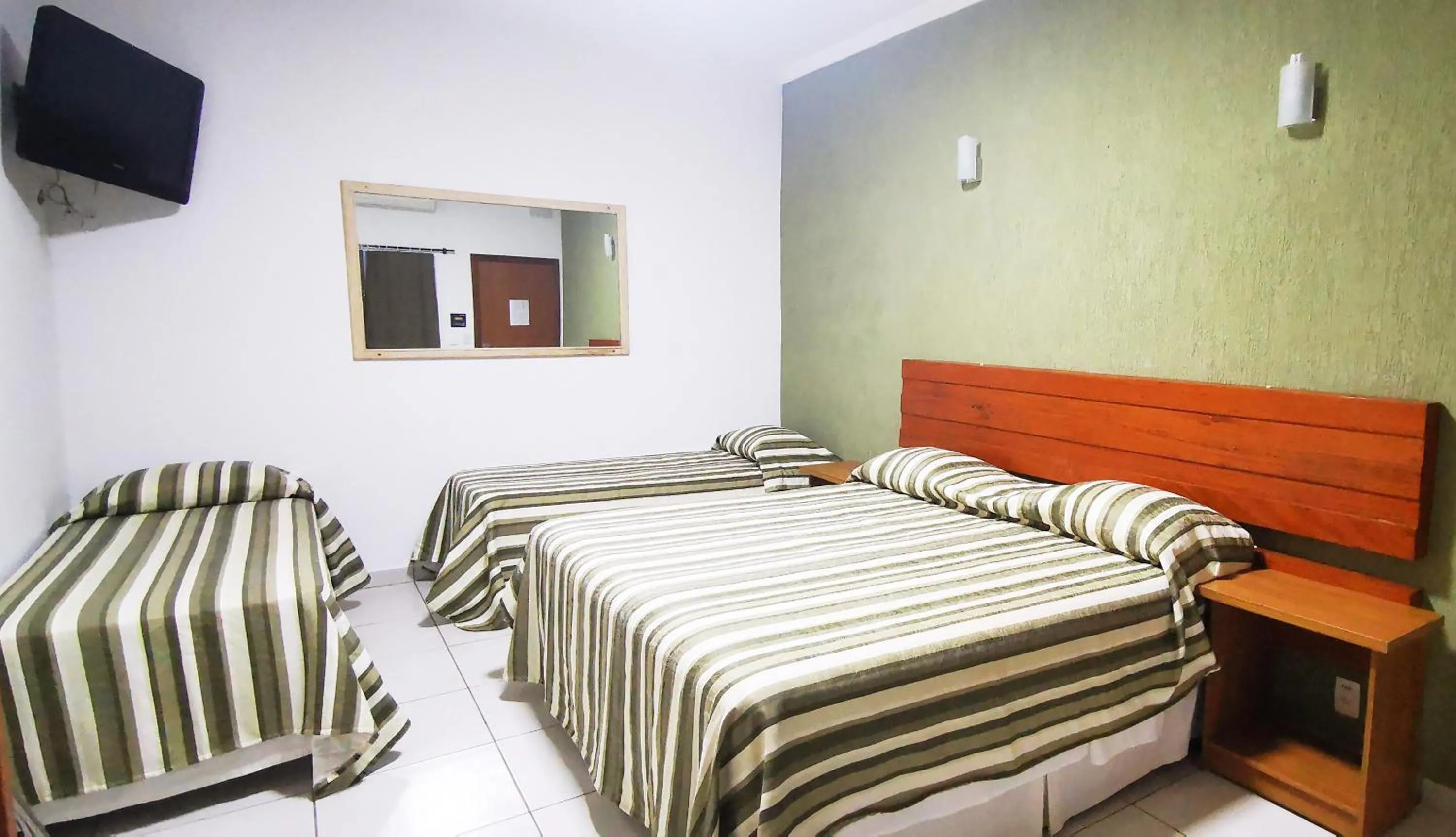 Bed in Brotas Eco Hotel Fazenda