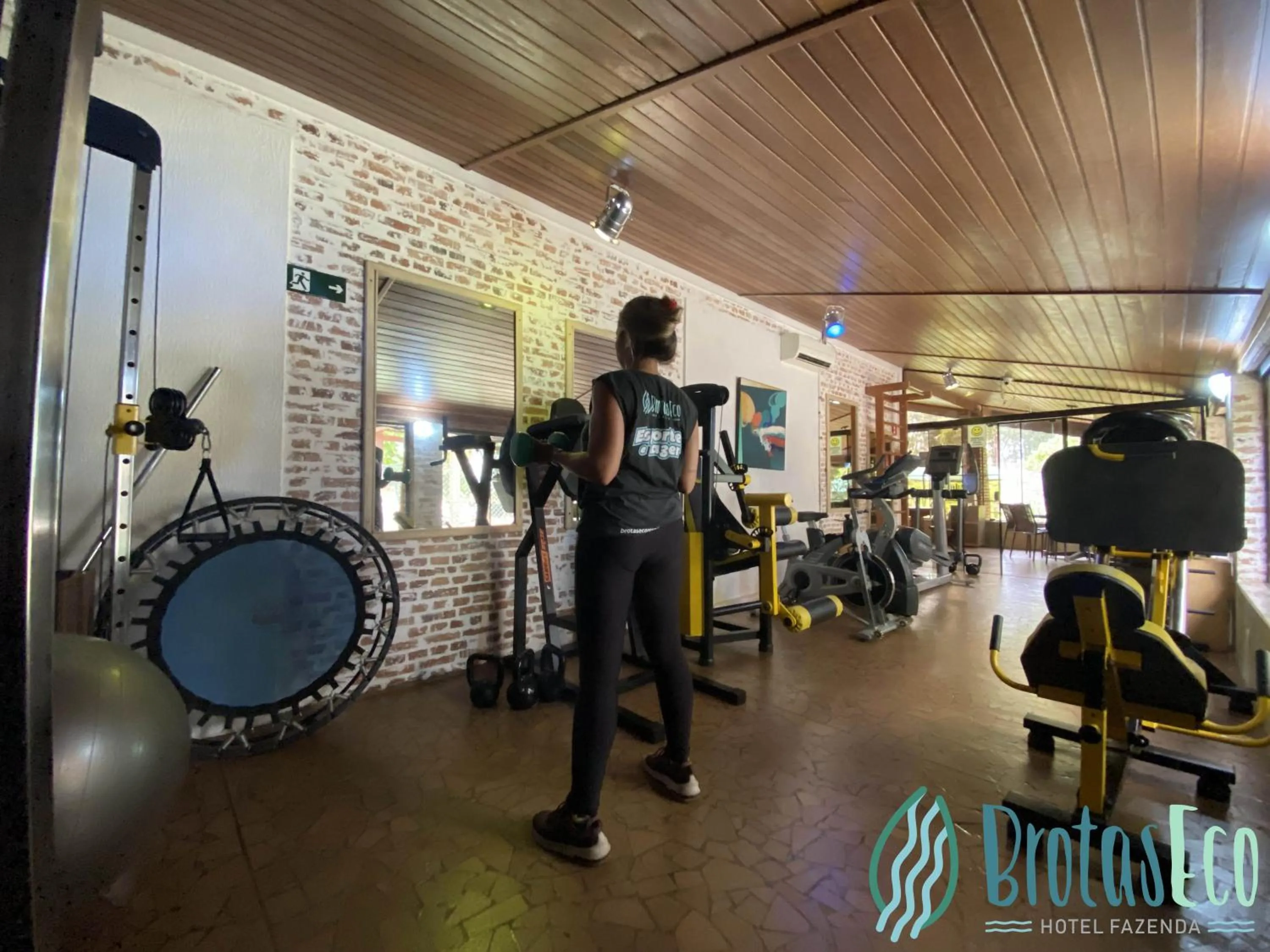 Fitness centre/facilities in Brotas Eco Hotel Fazenda