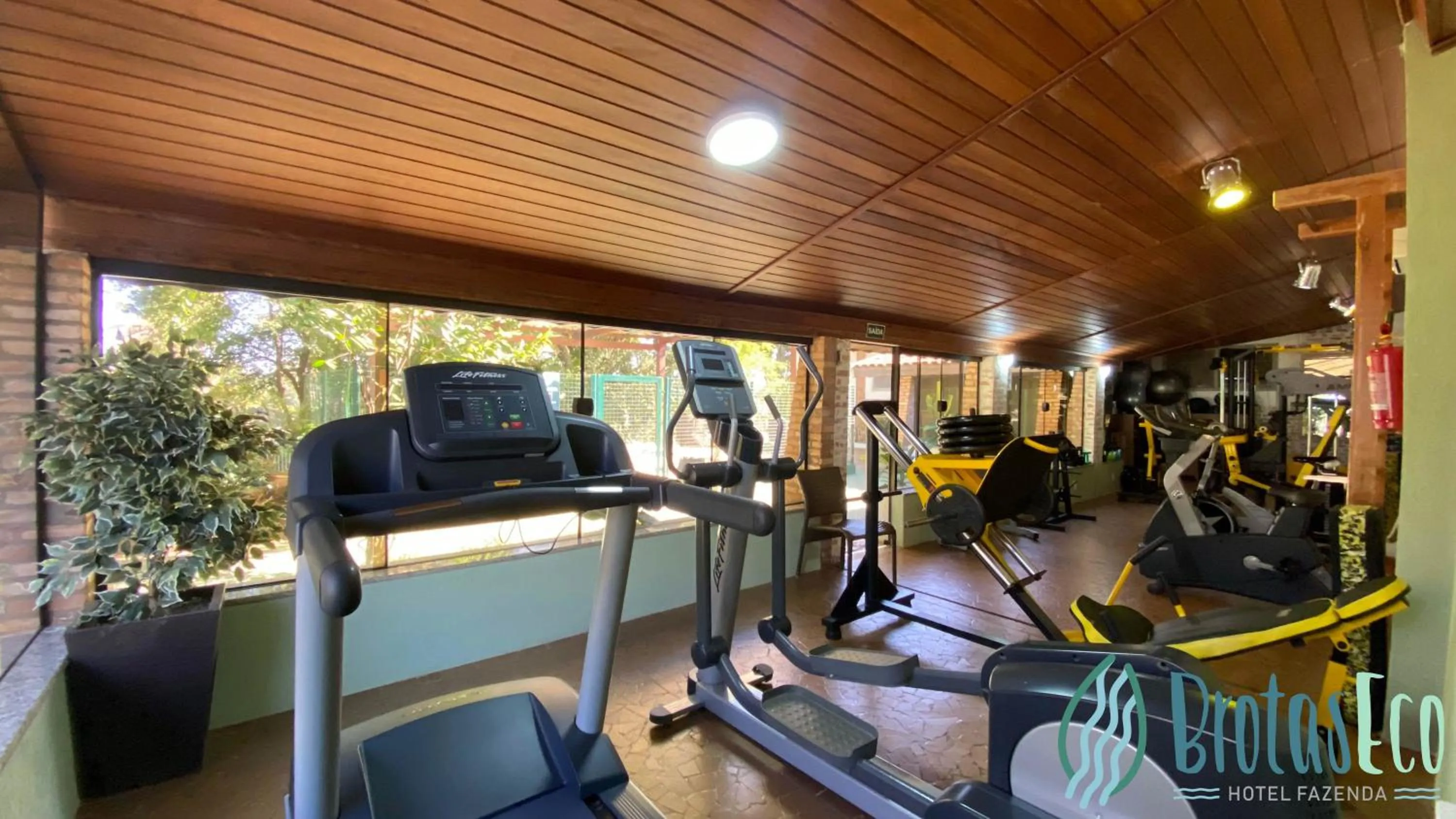 Fitness centre/facilities in Brotas Eco Hotel Fazenda
