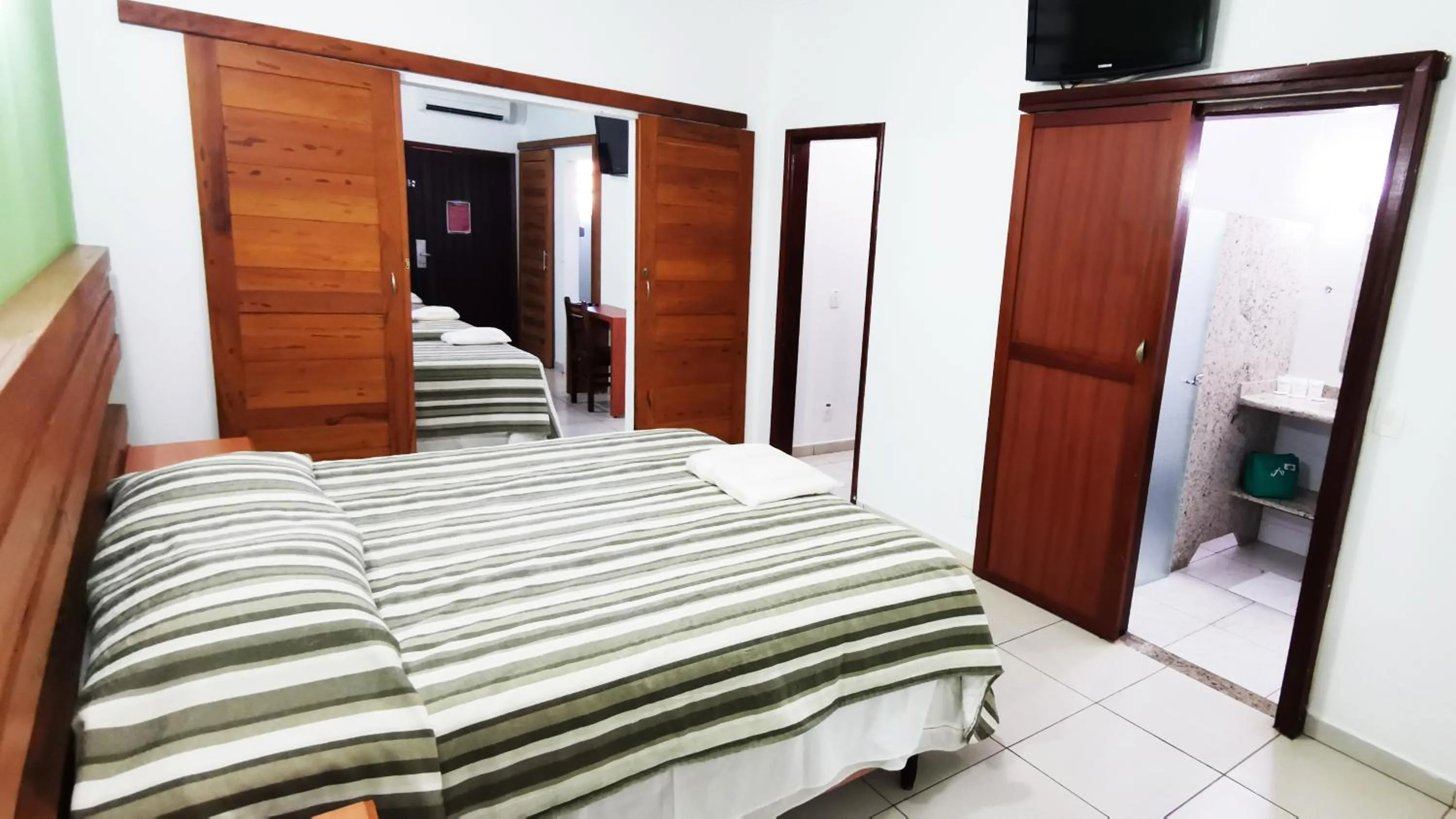 Bed in Brotas Eco Hotel Fazenda