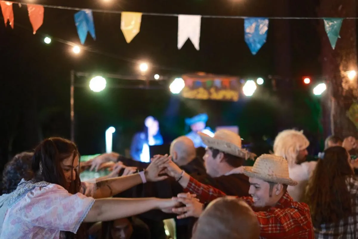 Evening entertainment in Brotas Eco Hotel Fazenda