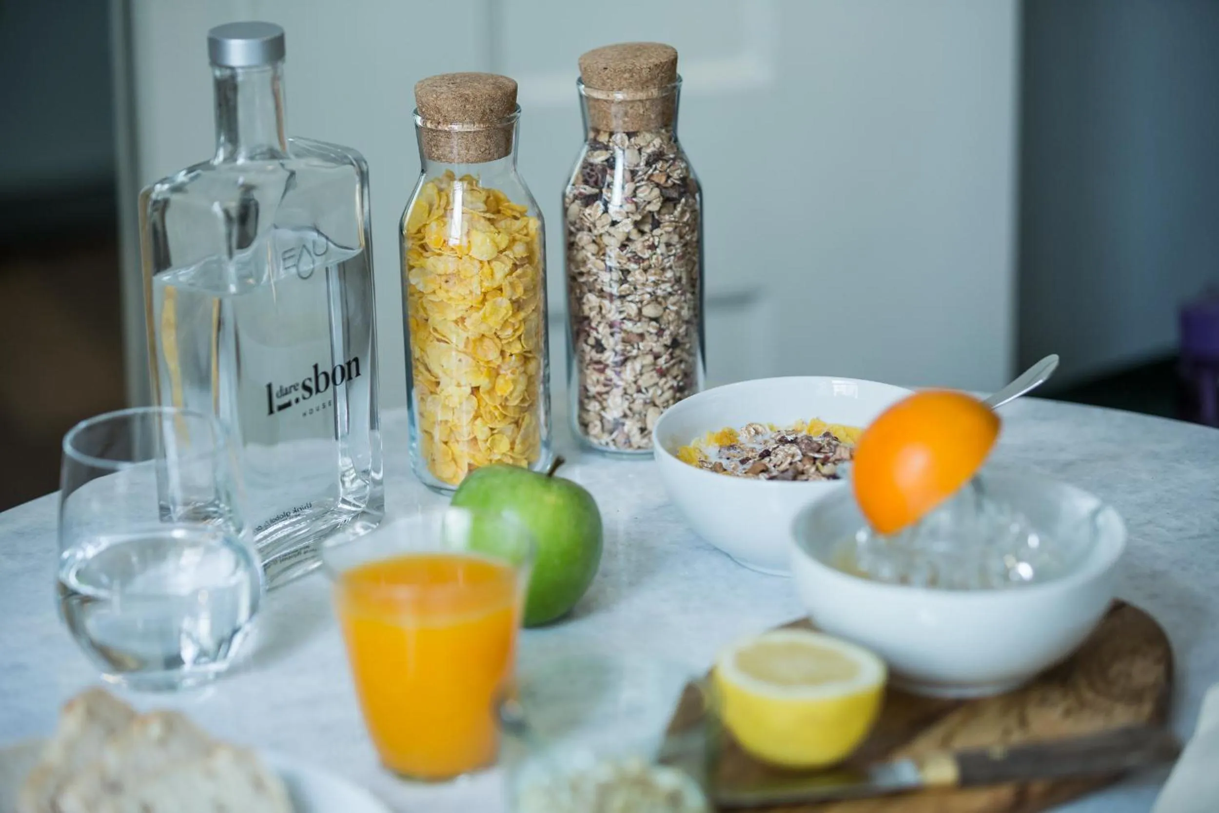 Food close-up in Dare Lisbon House
