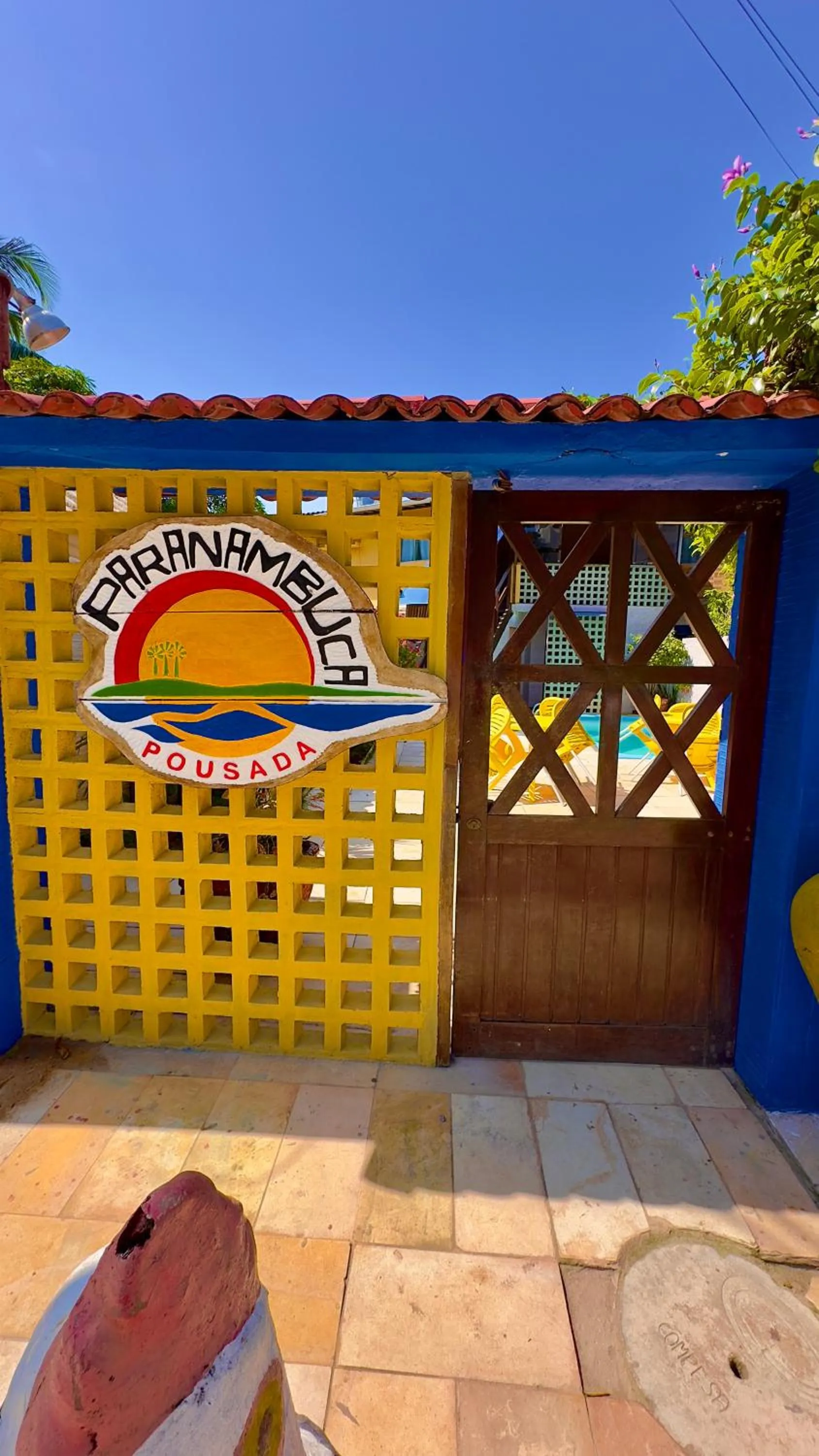 Facade/entrance in Paranambuca Pousada