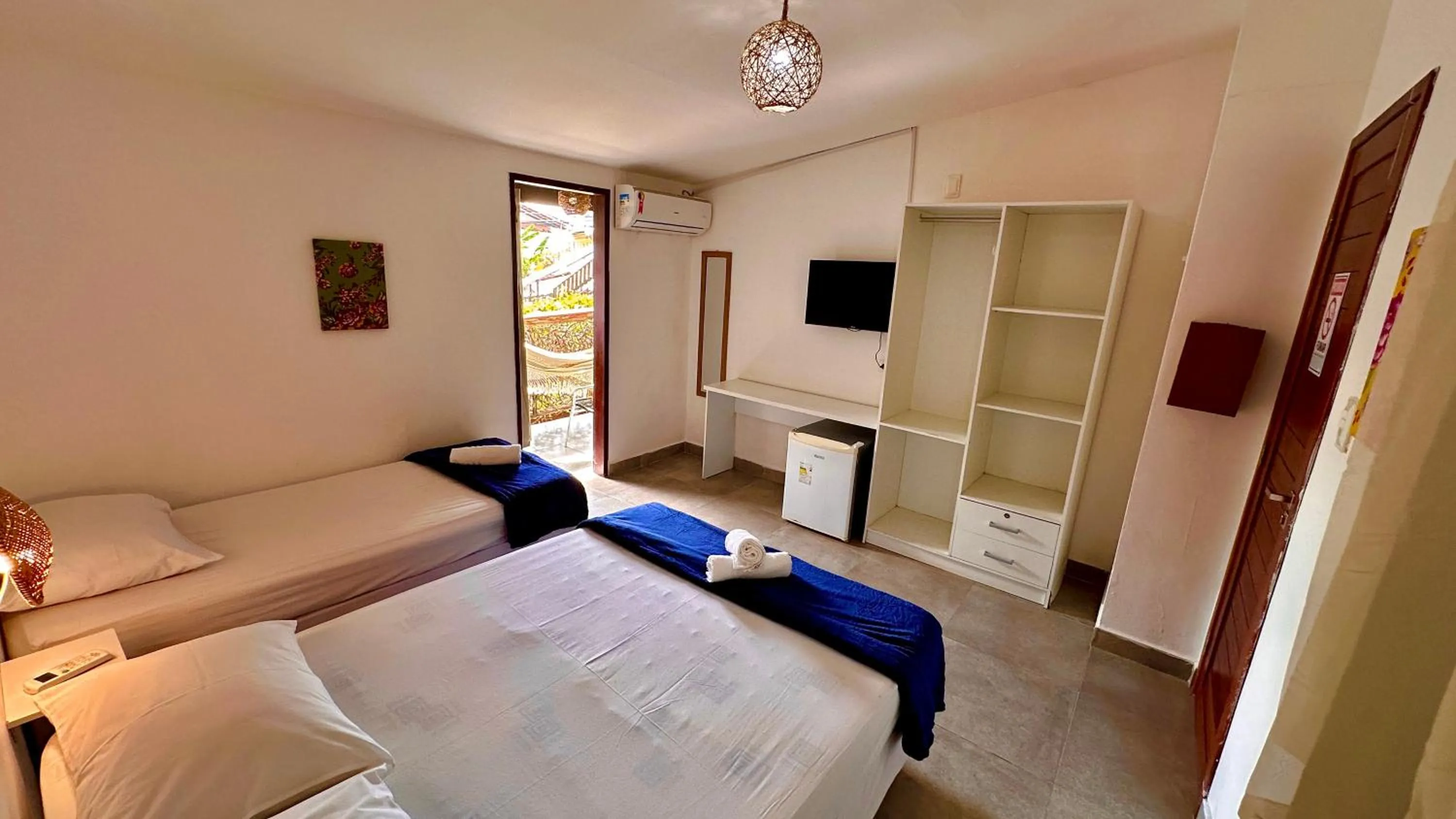 Bed in Paranambuca Pousada