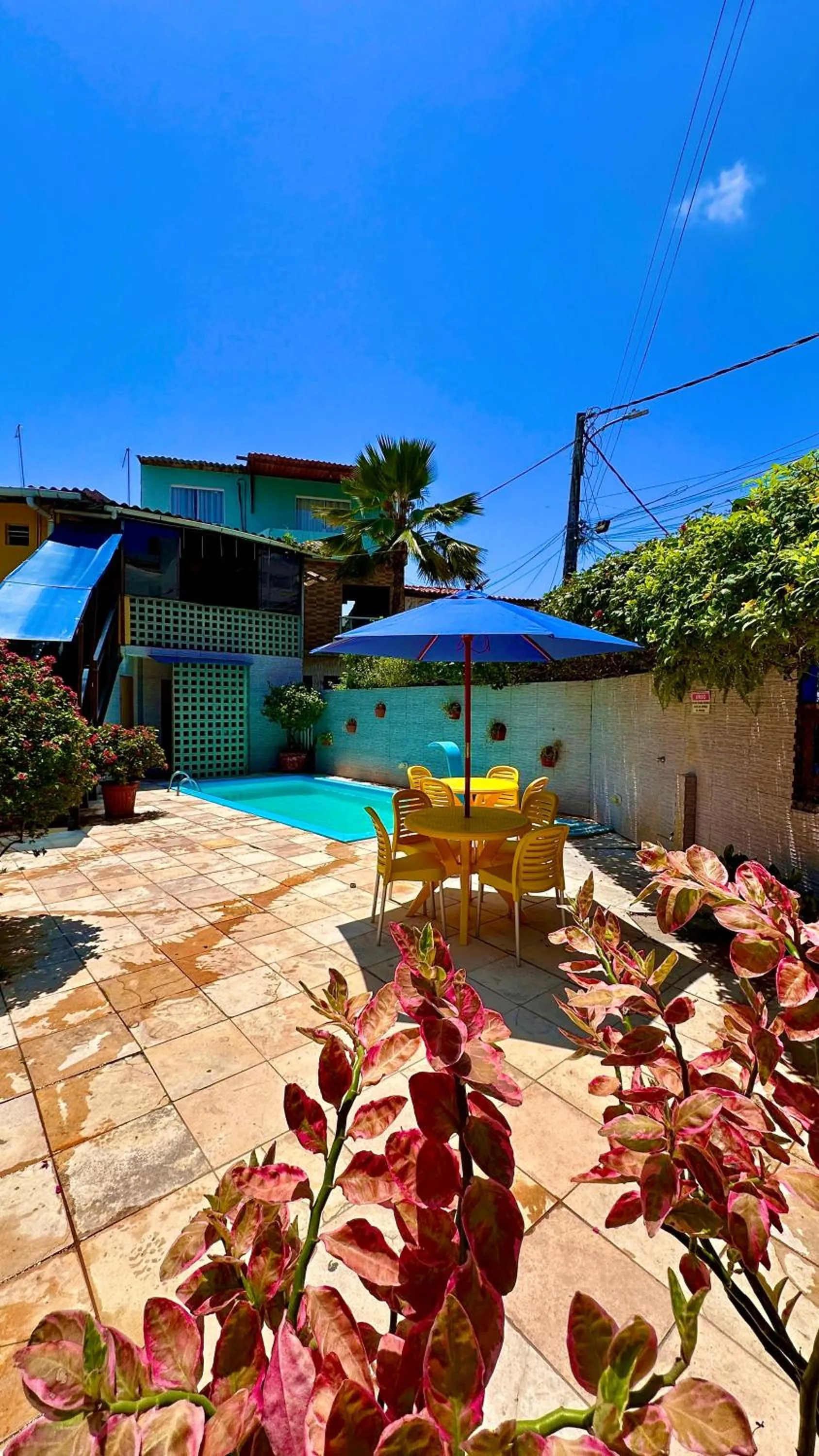 Swimming pool in Paranambuca Pousada