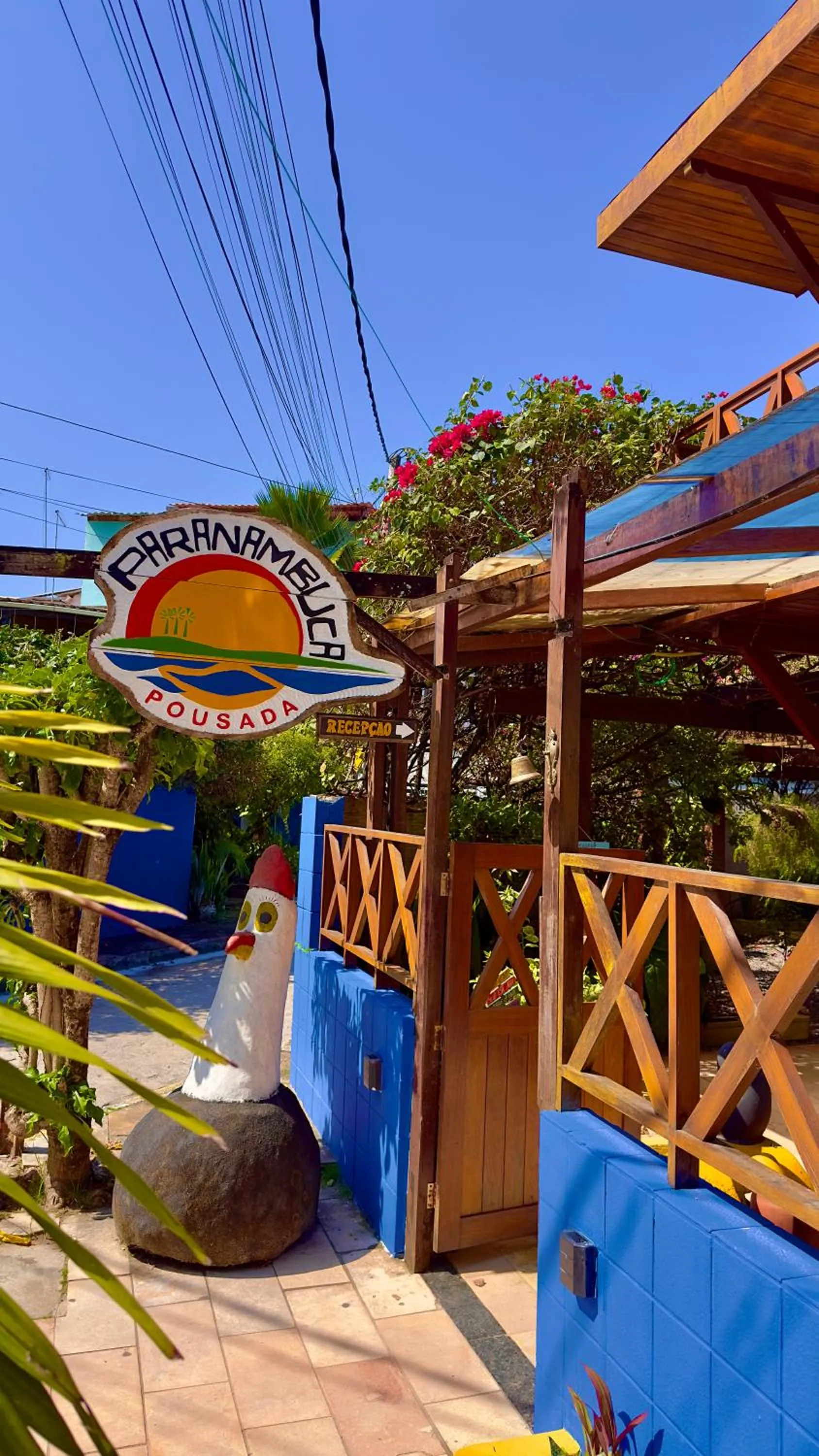 Facade/entrance in Paranambuca Pousada