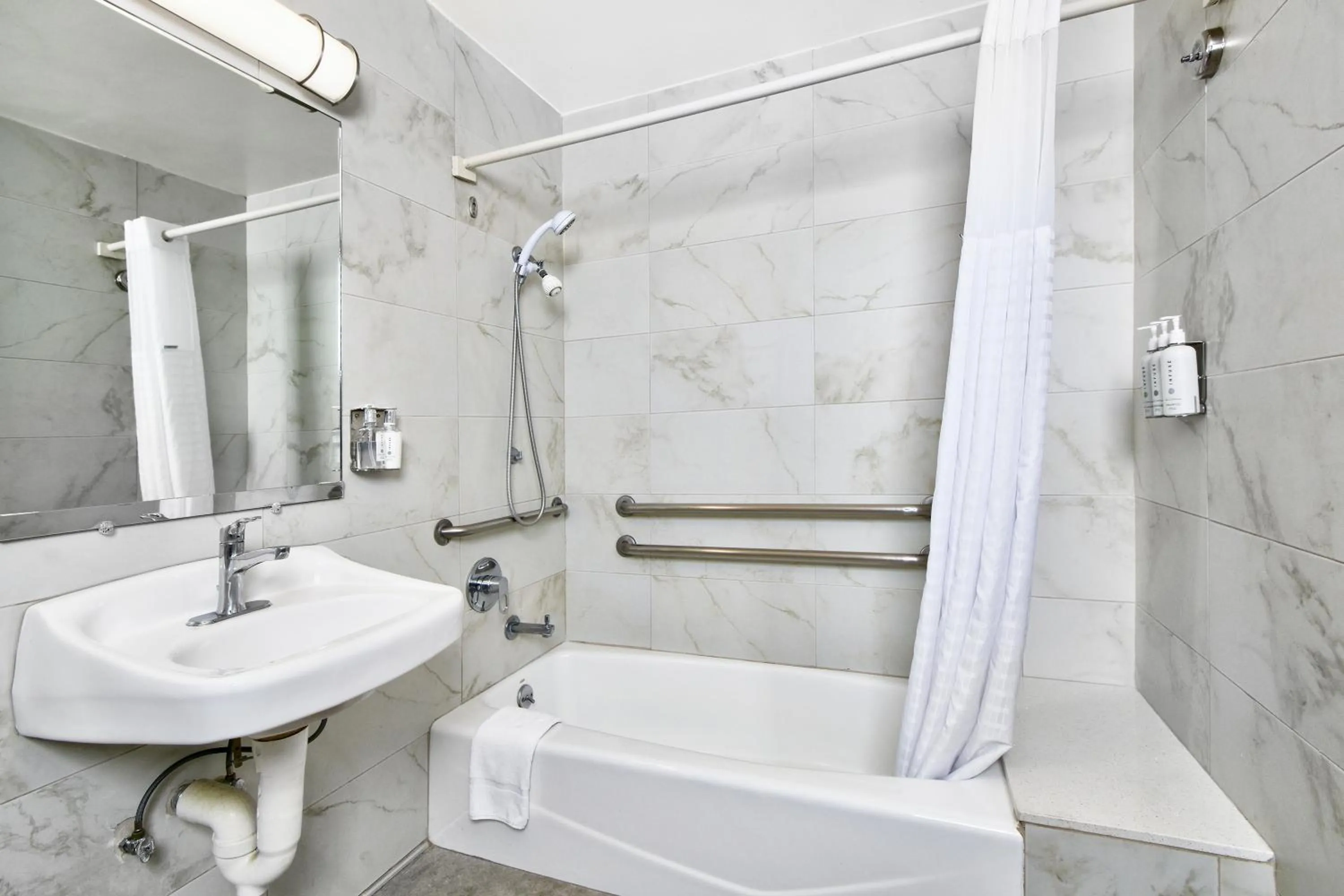 Shower in Days Inn by Wyndham Novato/San Francisco