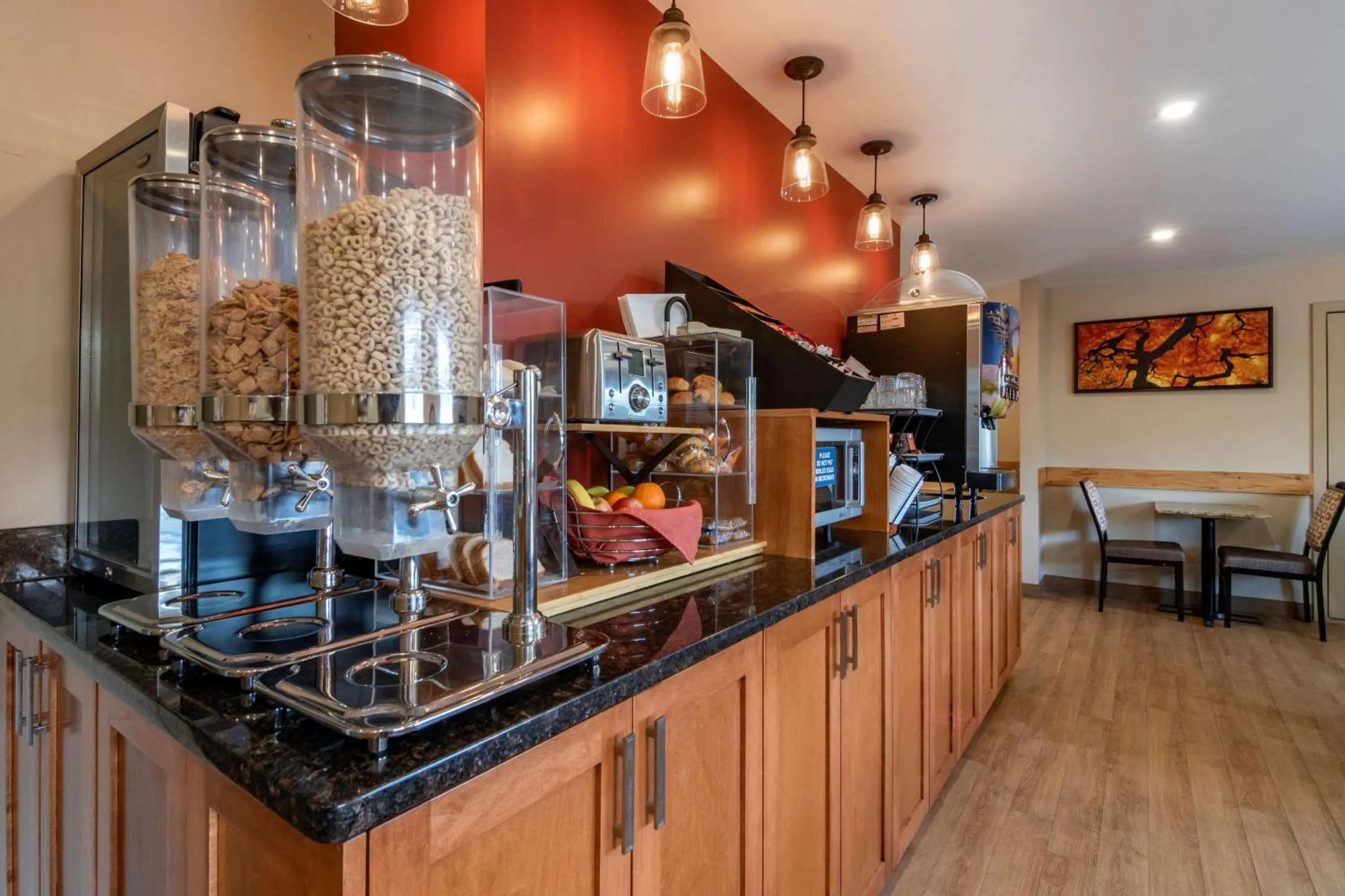 Breakfast in SureStay Plus Hotel by Best Western Salmon Arm