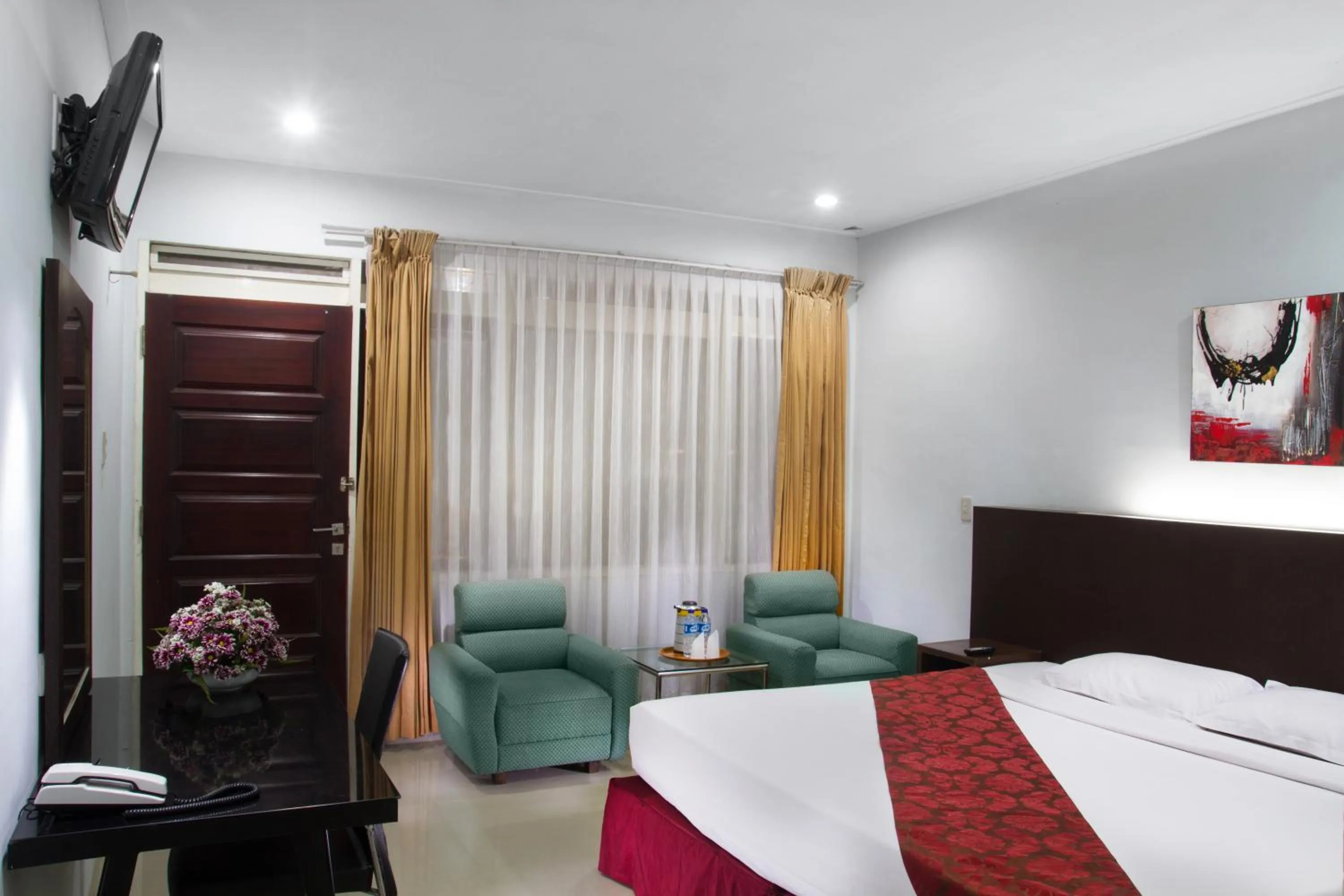 Property building, Bed in Rudang Hotel & Resort Berastagi
