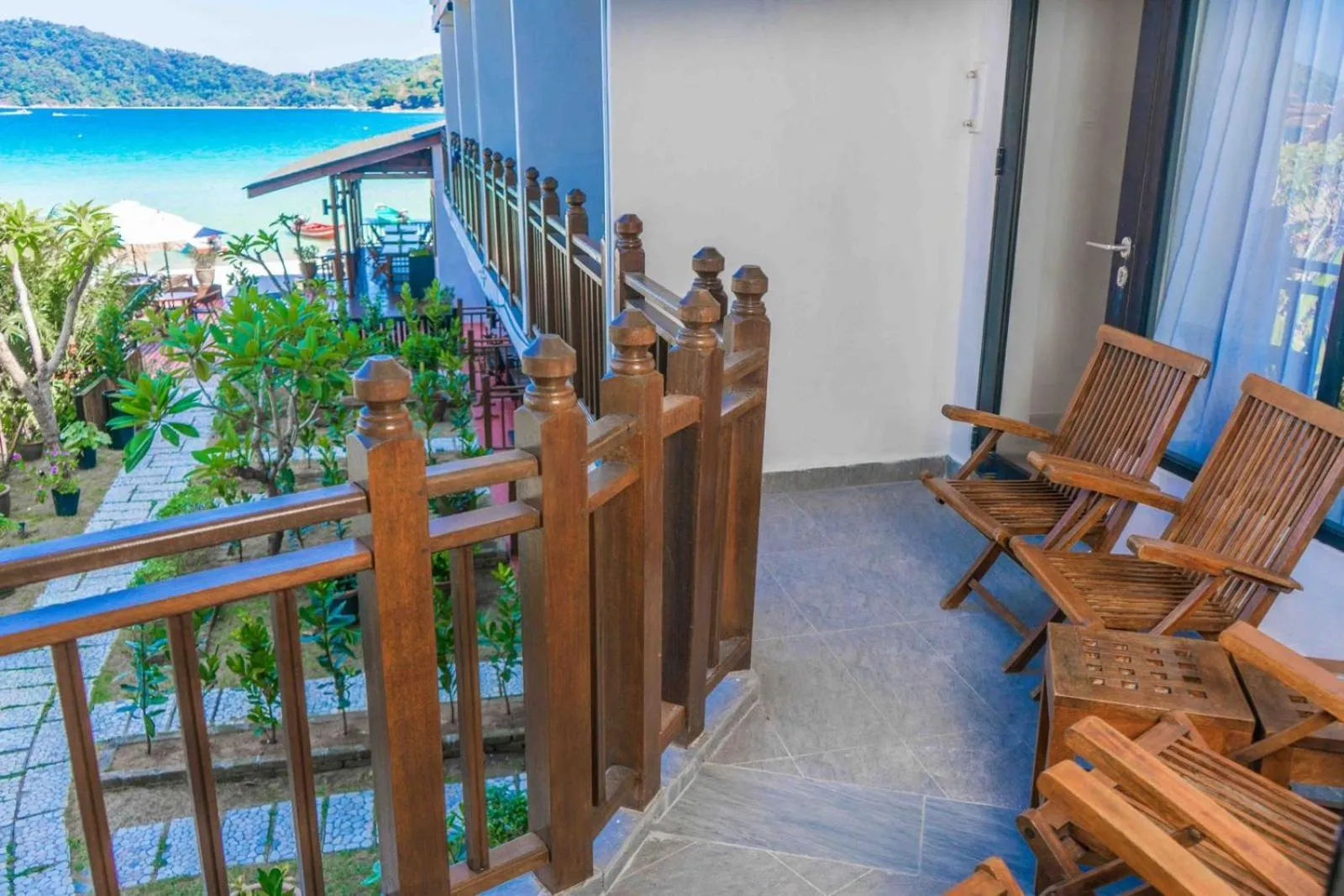 Balcony/Terrace in Bubu Resort