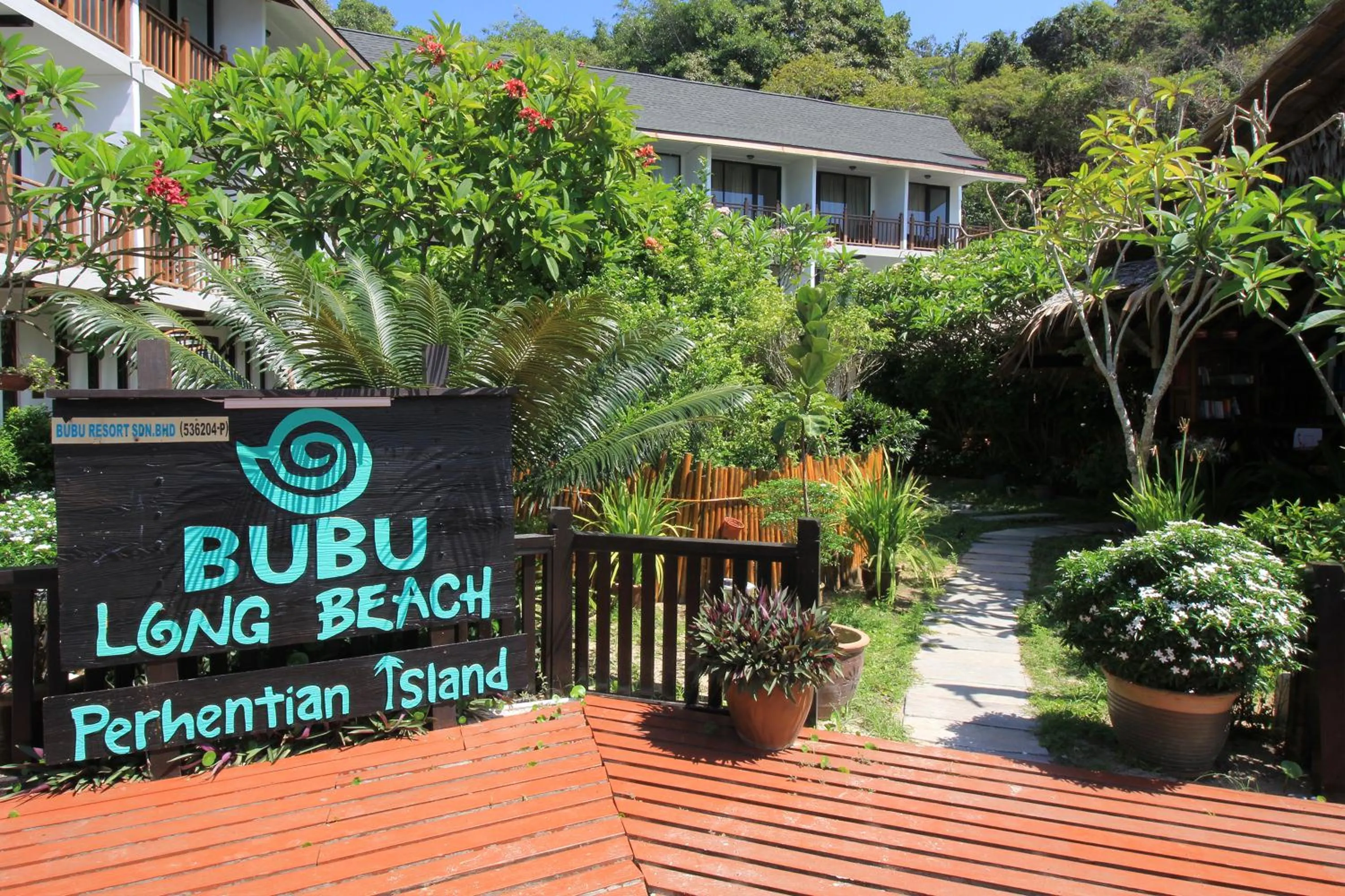 Property building in Bubu Resort