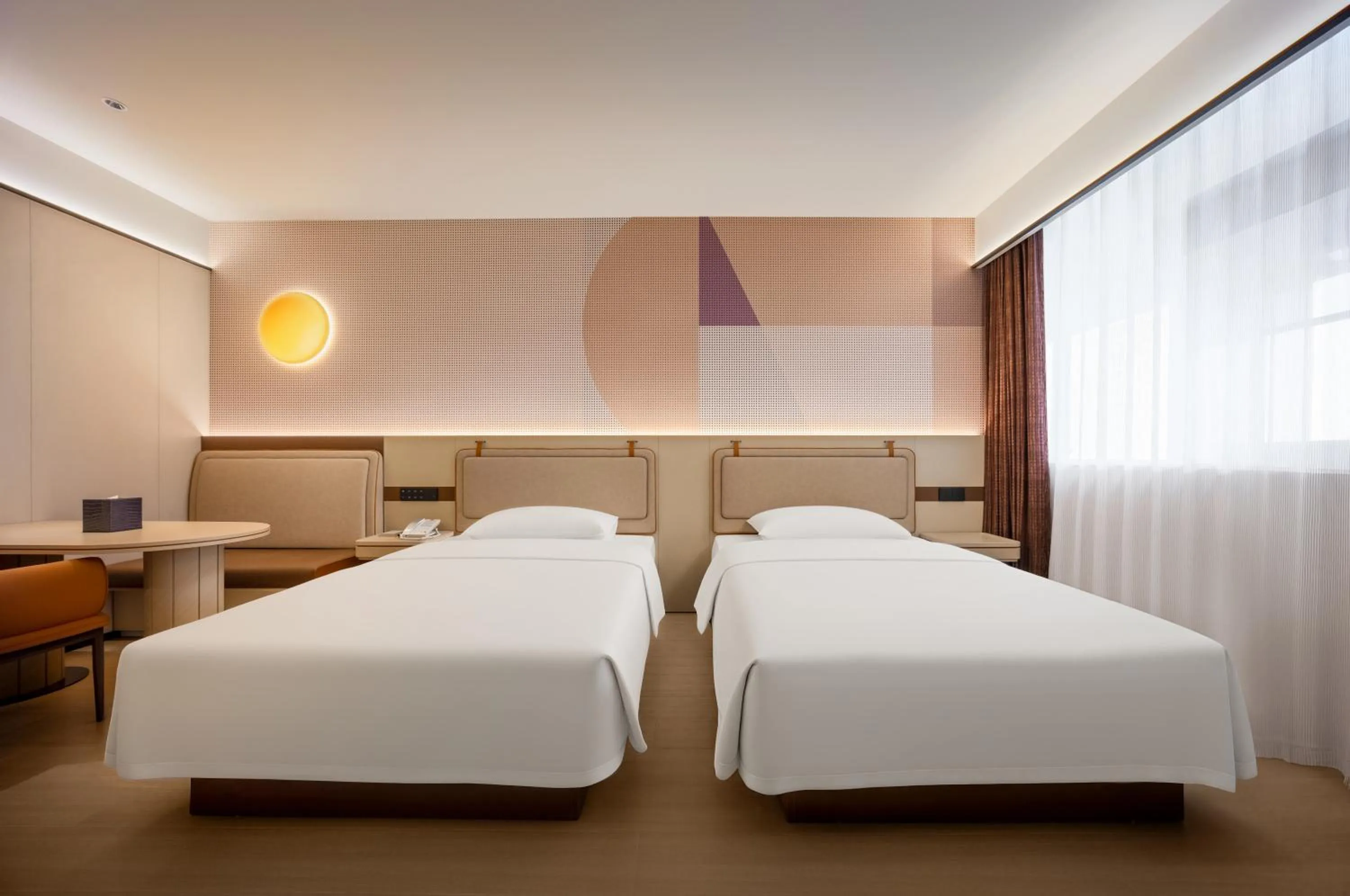 Bed in Dorsett Wuhan