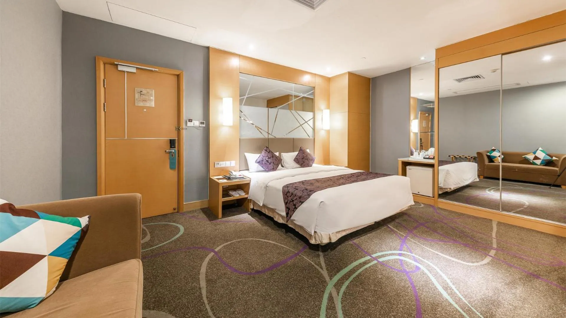 Bed in Dorsett Wuhan