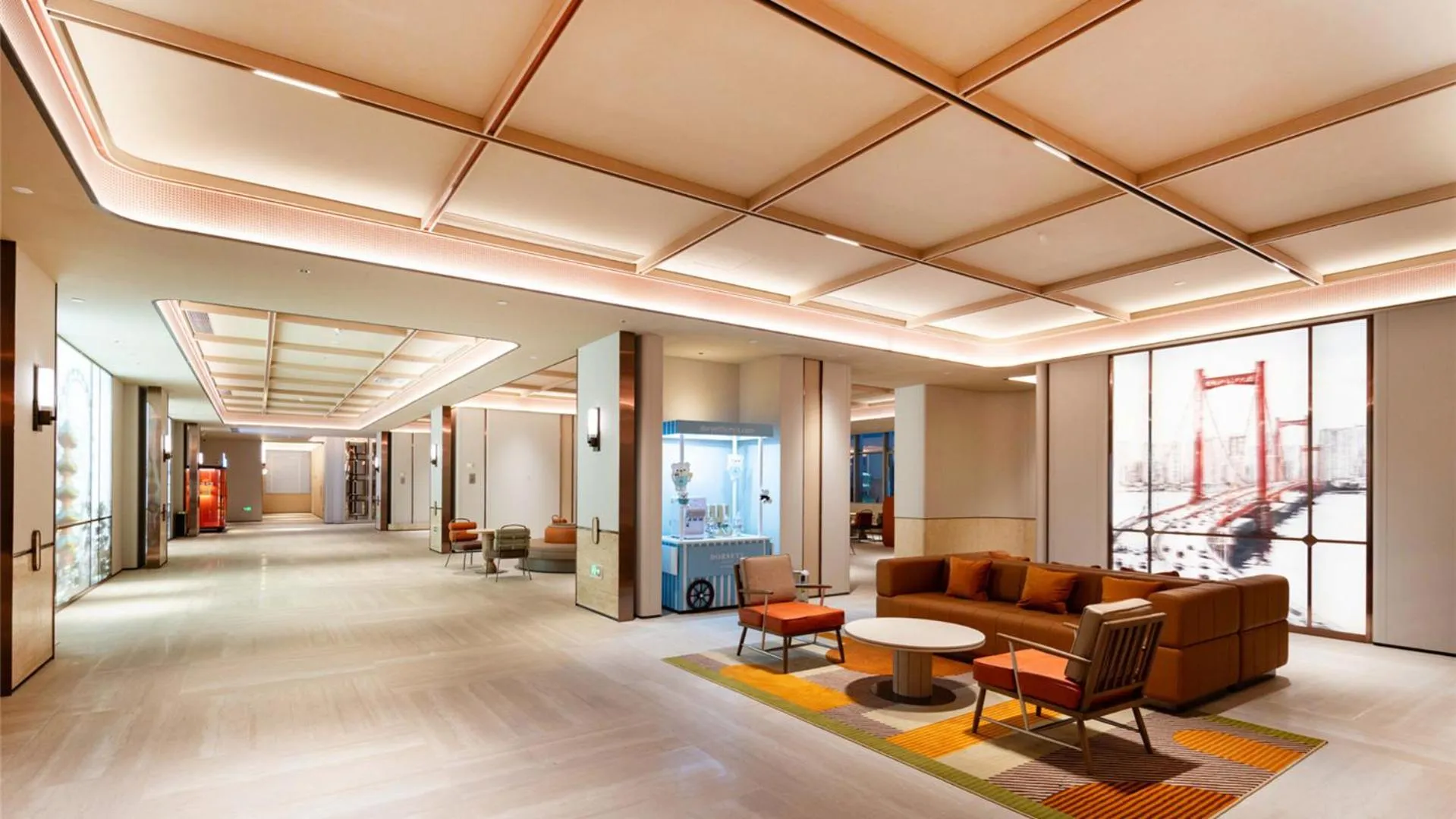 Lounge or bar in Dorsett Wuhan