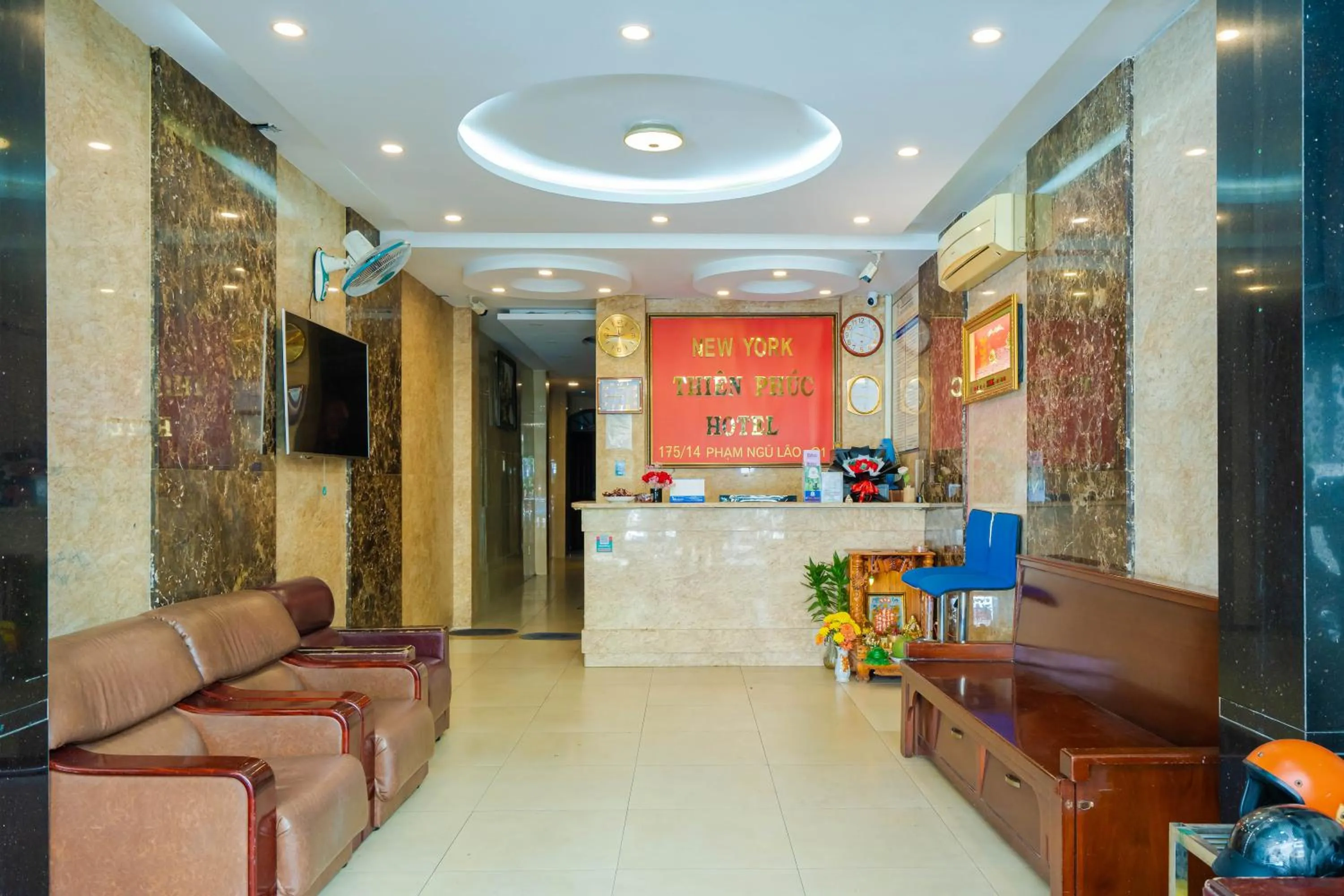 Lobby or reception in New York Hotel Pham Ngu Lao